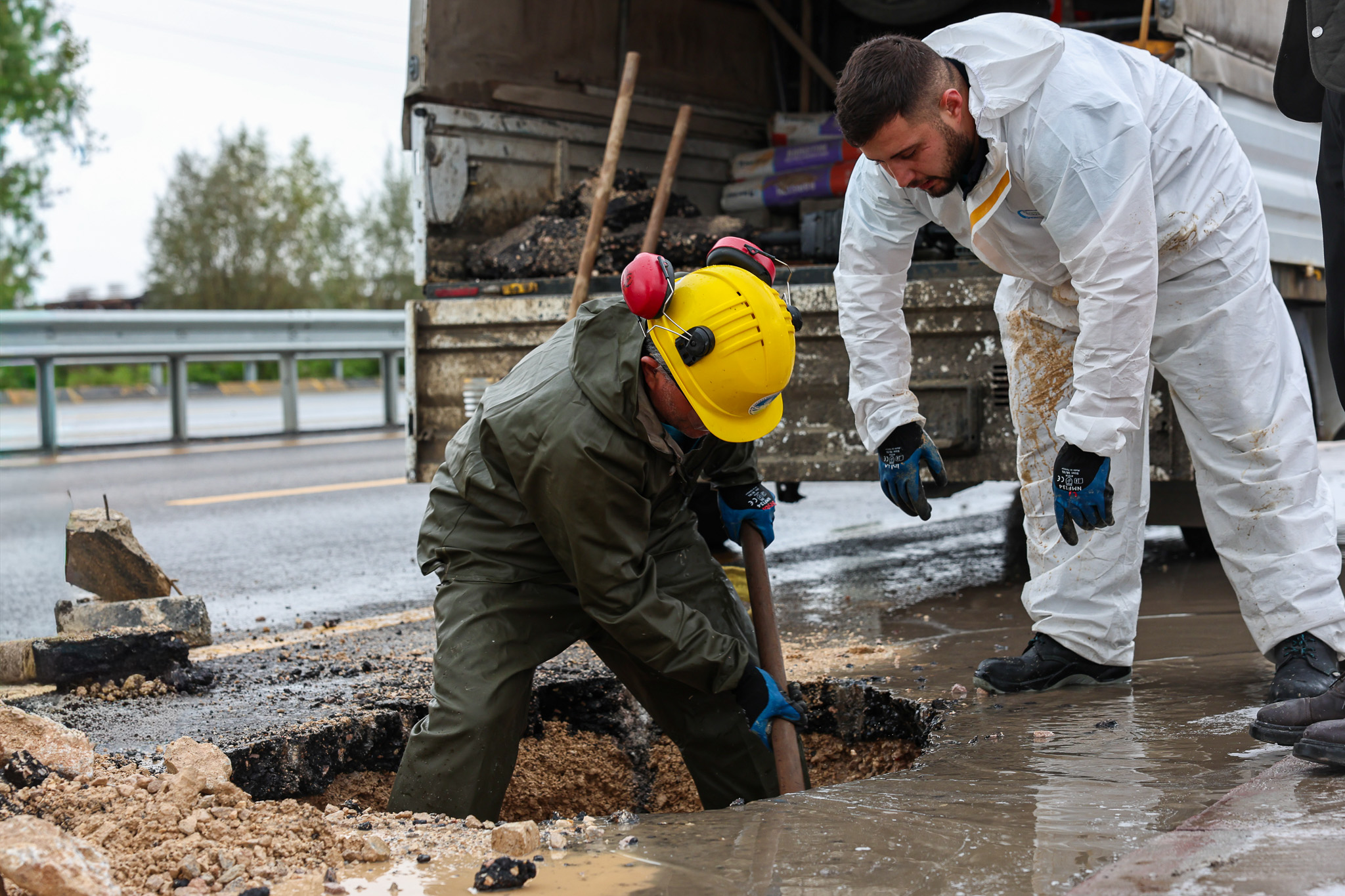 SASKİ’den yoğun yağışa hızlı müdahale