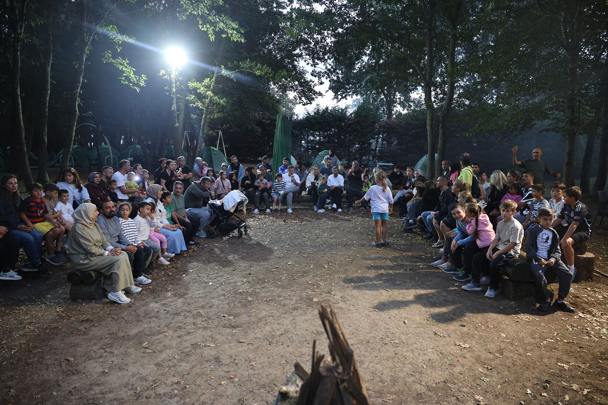 Macera Park’ta kamp sezonu sona erdi: Bin 500’ü aşkın kişi doğayla buluştu