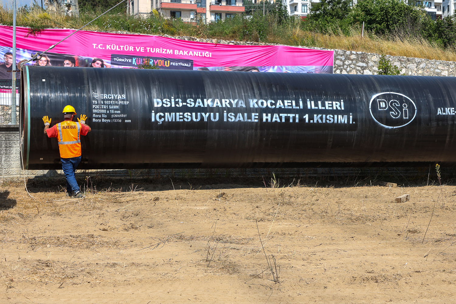 “Sakarya’nın su güvencesi olacak tarihi yatırım hayırlı olsun”