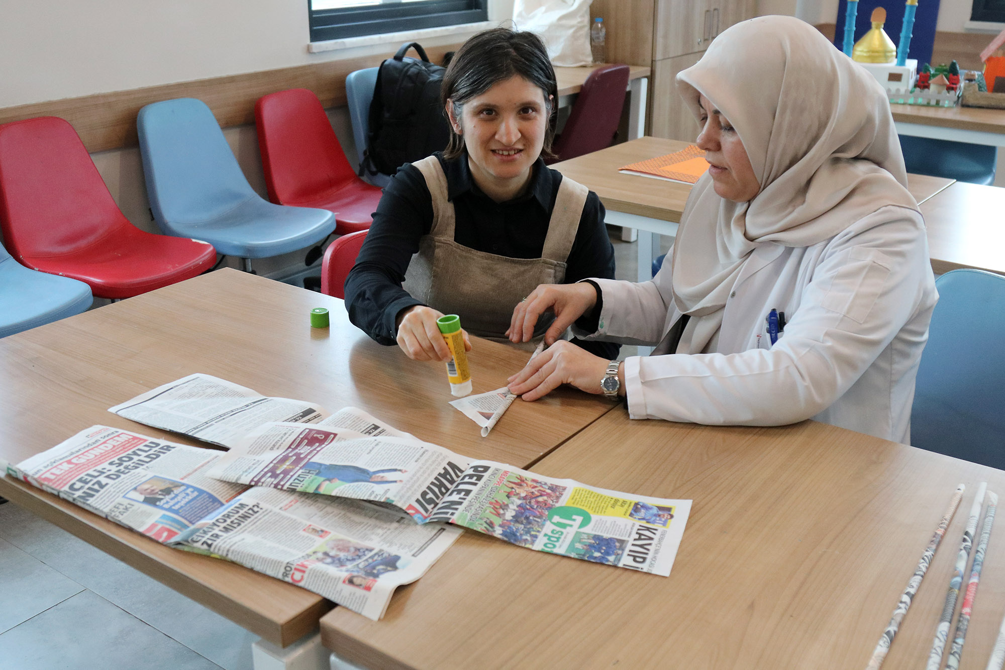 Hayal dünyaları engel tanımıyor