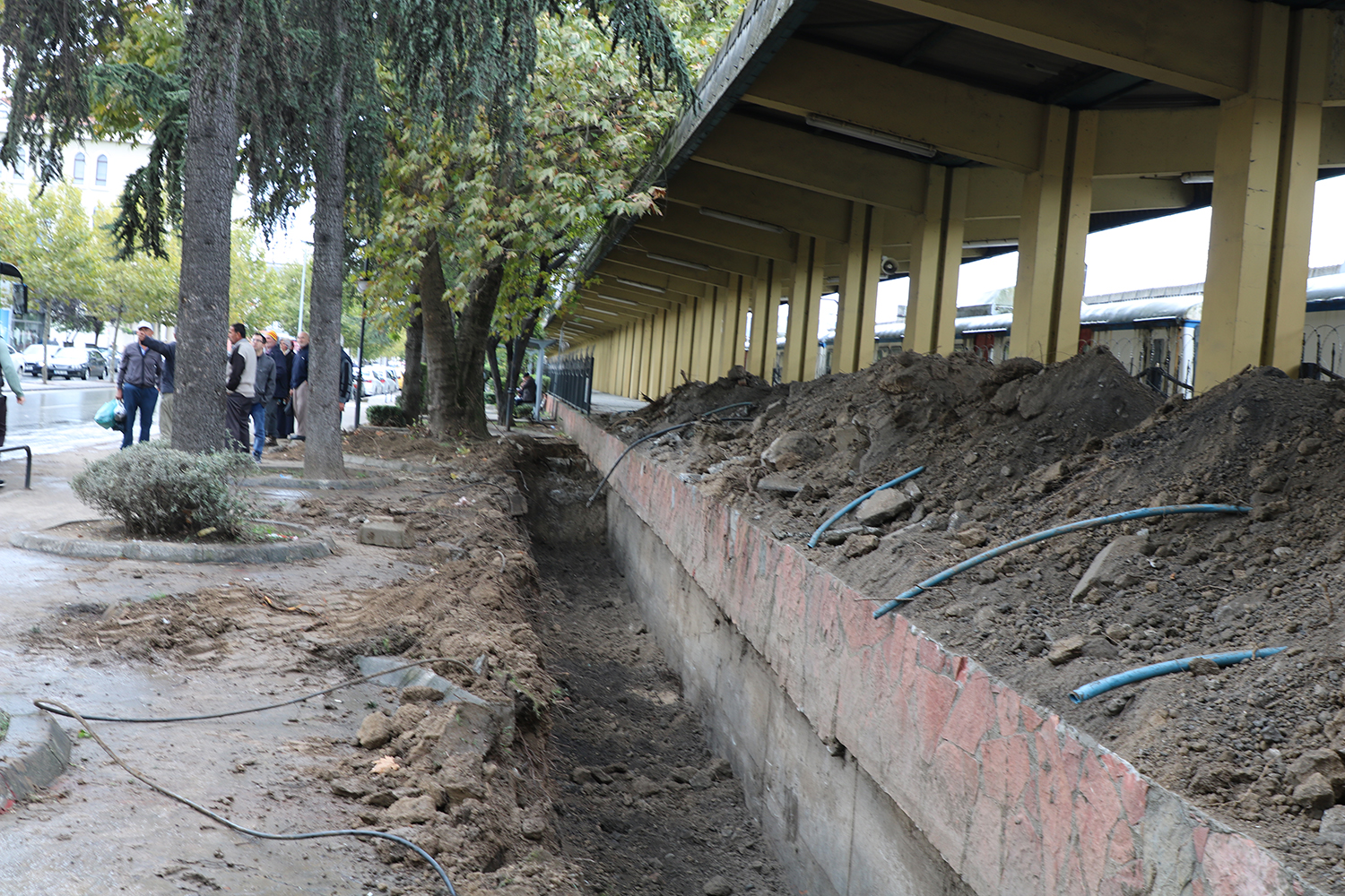 Minibüs durakları için çalışmalar başladı