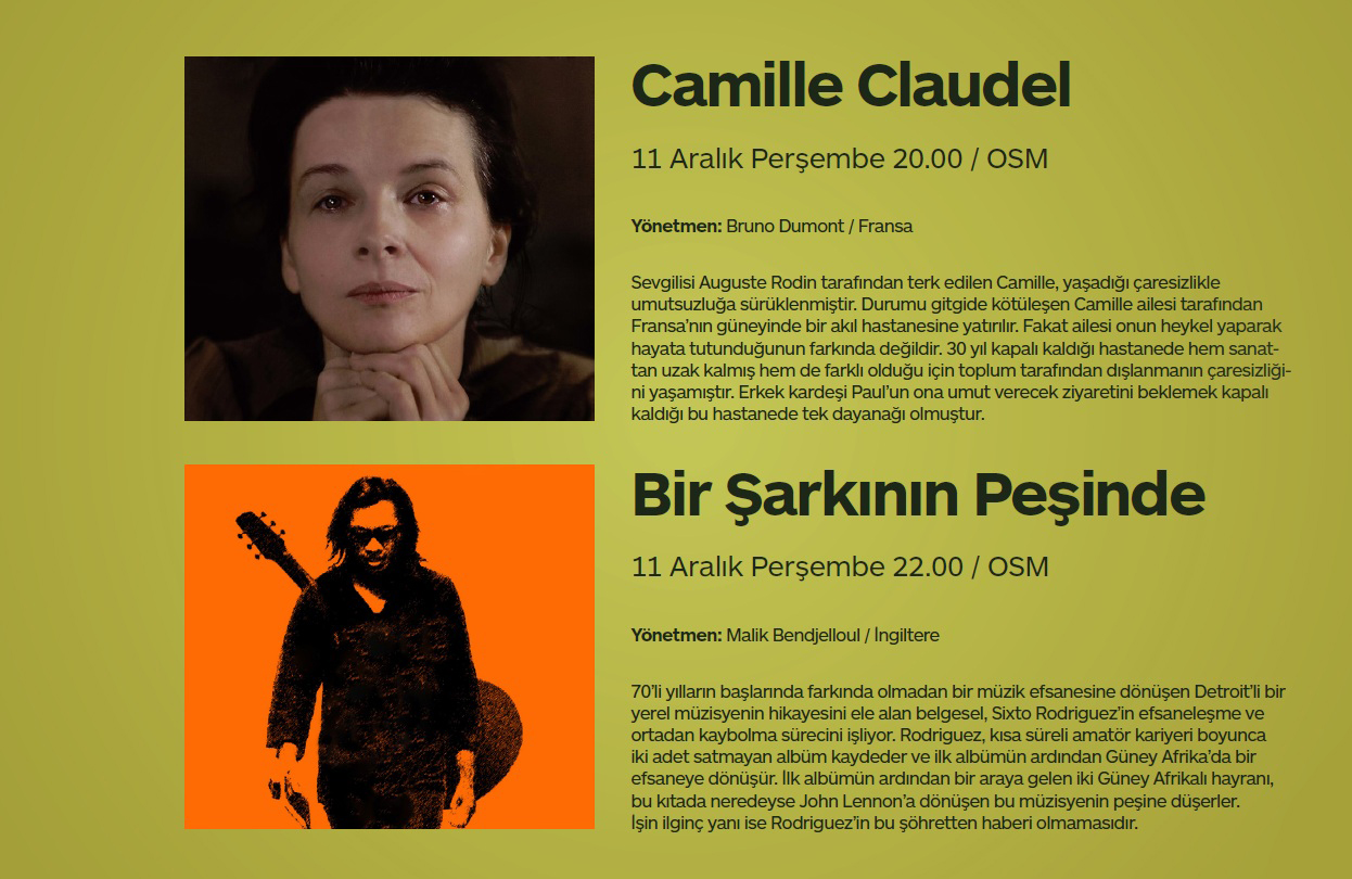 Sinema Gösterimleri Devam Ediyor