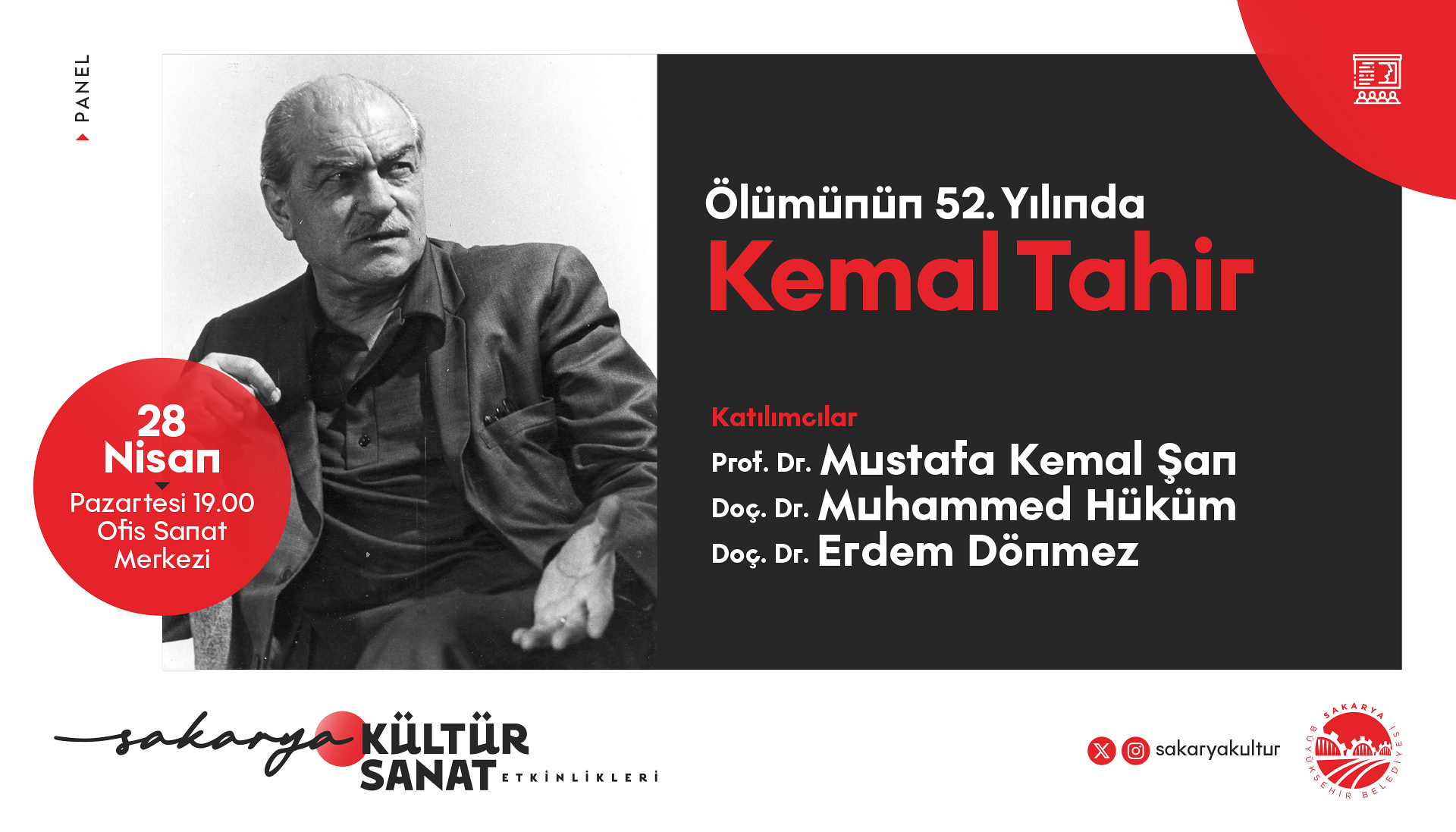 Büyükşehir kültür sanat etkinliklerinde Nisan takvimi belli oldu