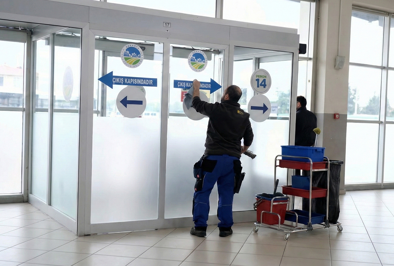 Büyükşehir’den terminalde detaylı temizlik seferberliği