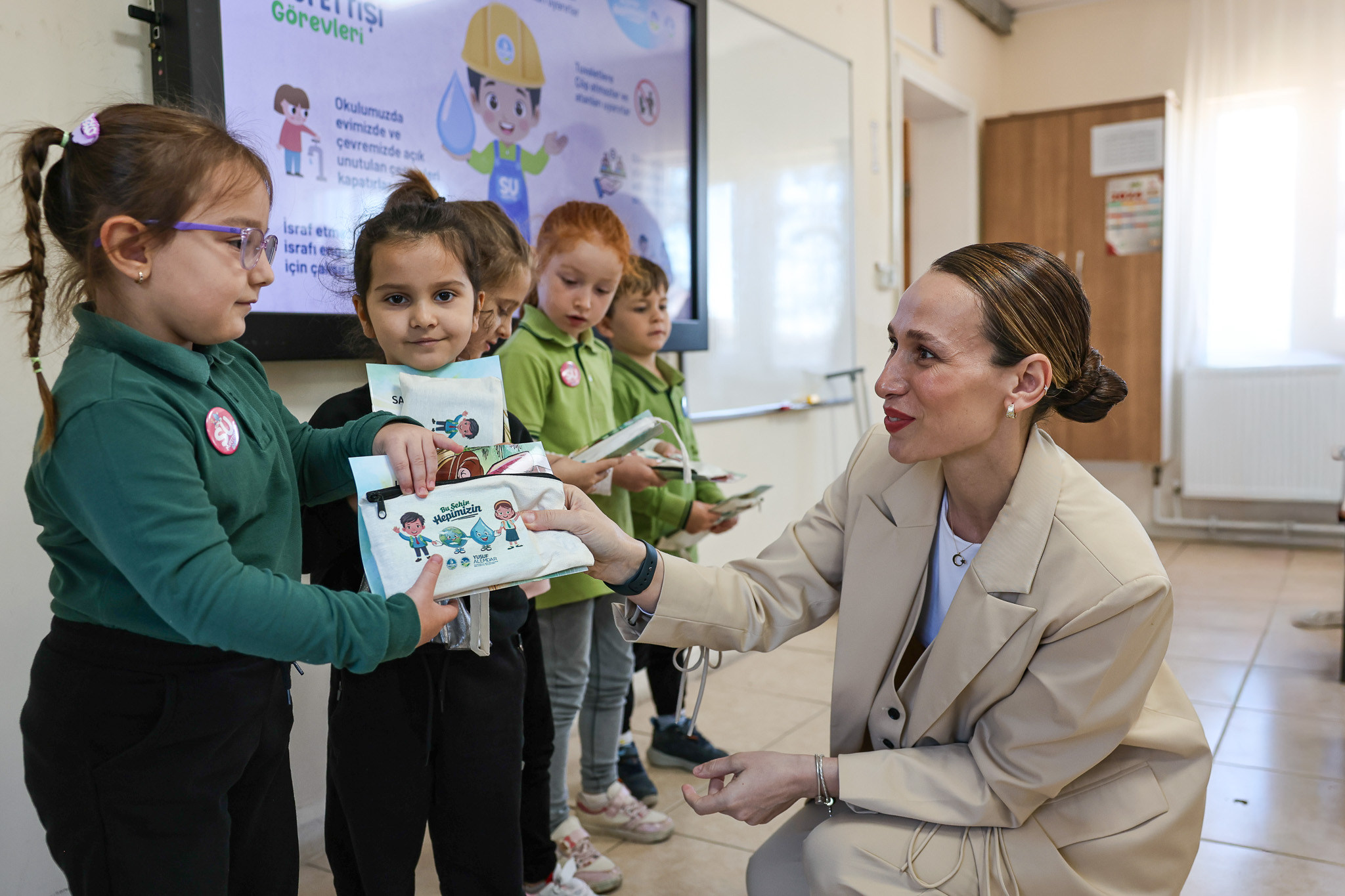 SASKİ miniklere su bilincini oyunla aşıladı