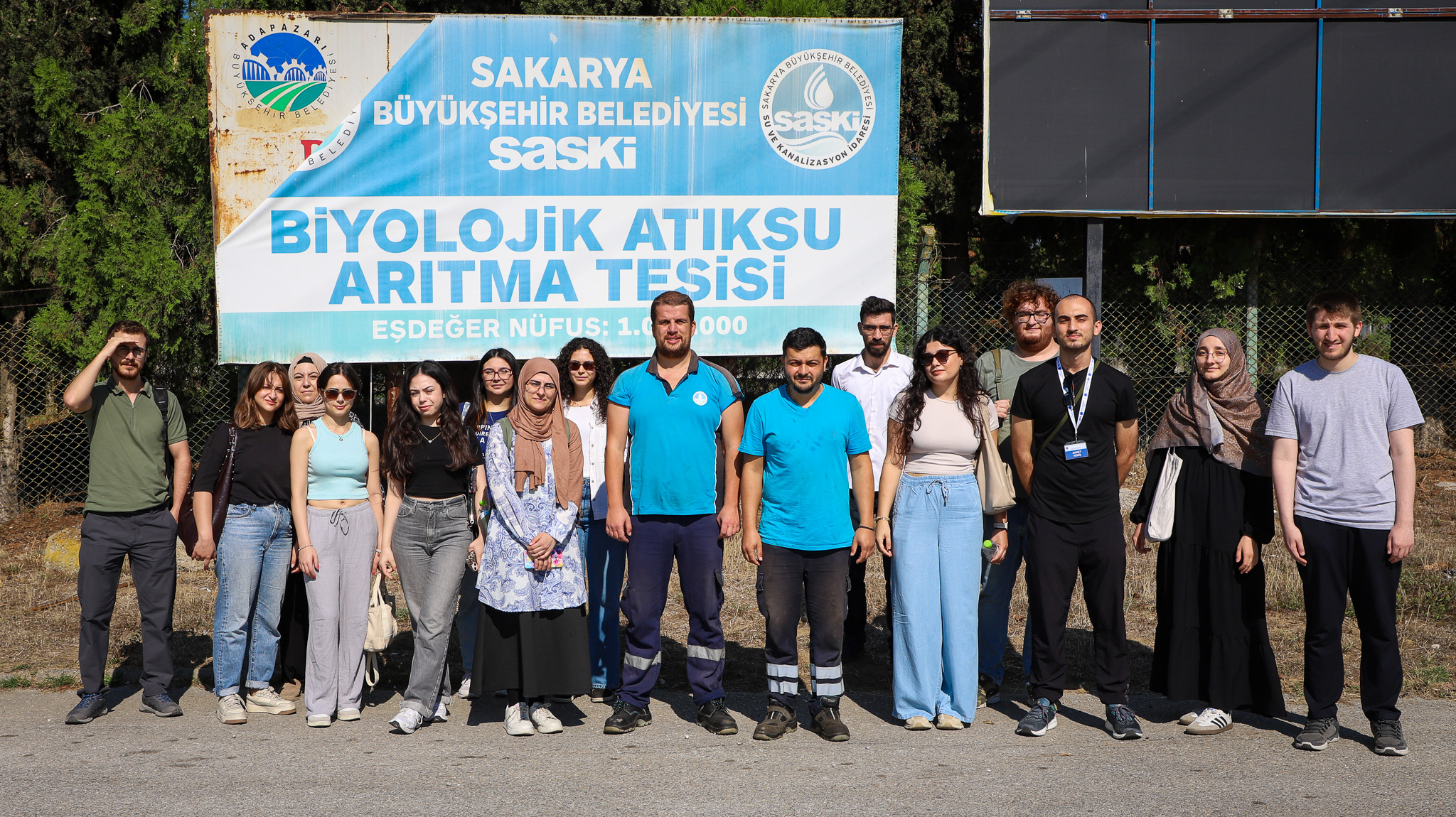 Geleceğin hekimleri SASKİ tesislerinde su ve atık su süreçlerini gözlemledi