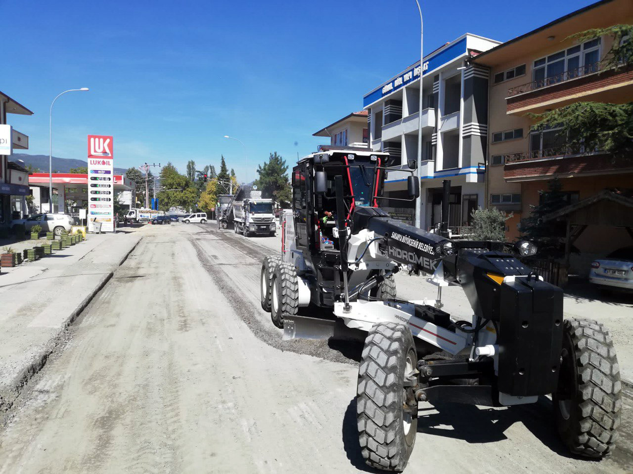 Geyve Konyalı Ali Bey Caddesi’nde işlemler başladı