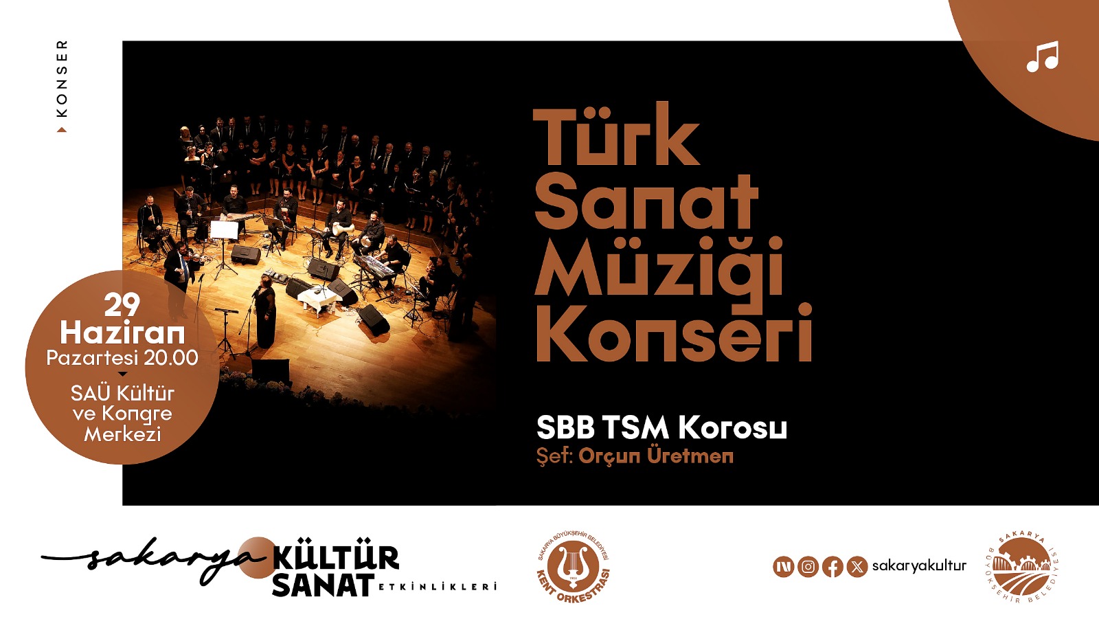 Sakarya’da yaz konserleri başlıyor: Öykü Gürman, Fettah Can, Ezginin Günlüğü, 90’lar pop… 