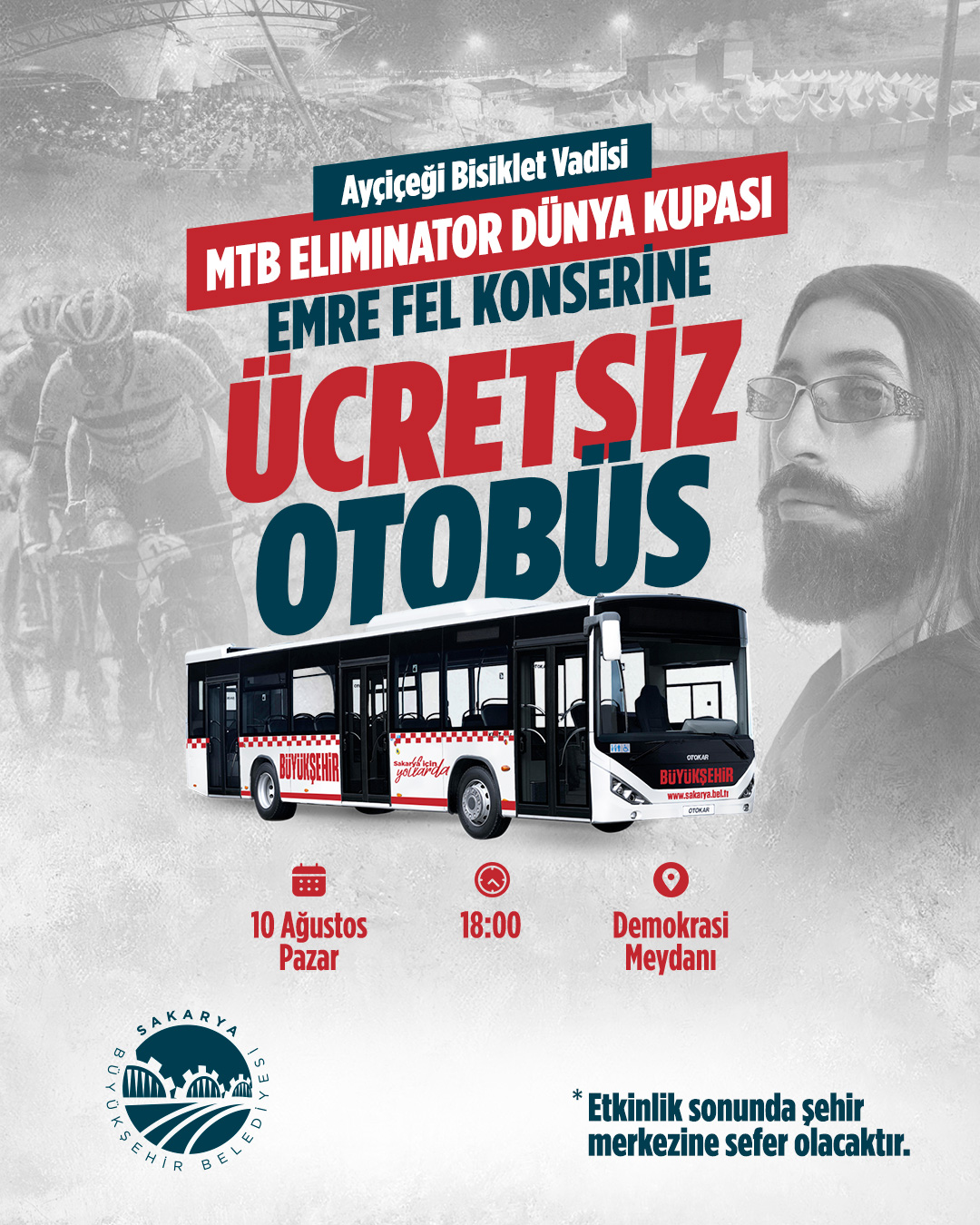 Büyükşehir’den Dünya Kupası heyecanına ücretsiz ulaşım