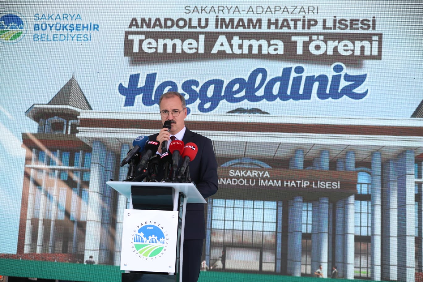 Şehrin yeni eğitim külliyesinin temeli atıldı