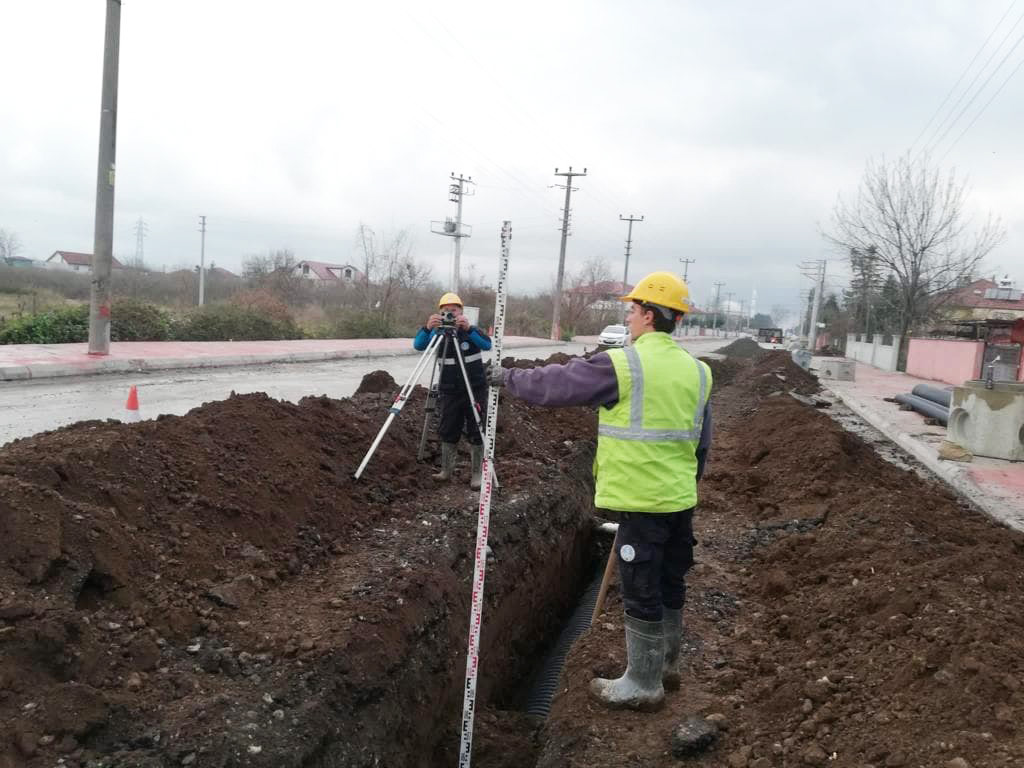 Büyükşehir SASKİ Kuzuluk’ta yağmursuyu hattını yeniliyor