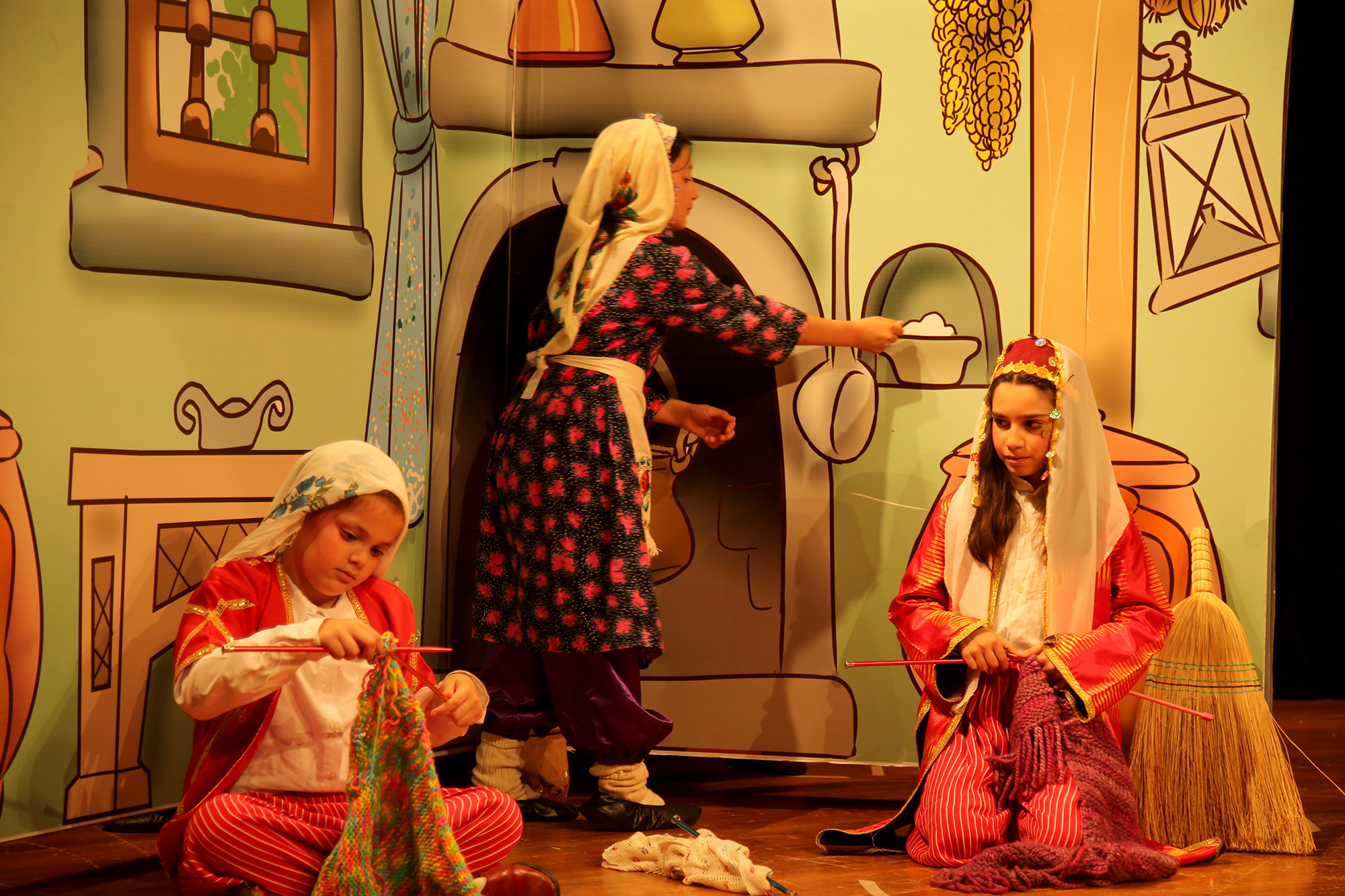 SGM’de orta oyunu ve Nasreddin Hoca gösterileri izleyicileri büyüledi