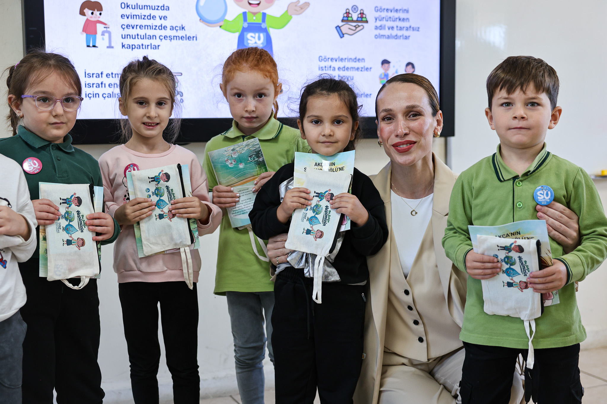 SASKİ miniklere su bilincini oyunla aşıladı