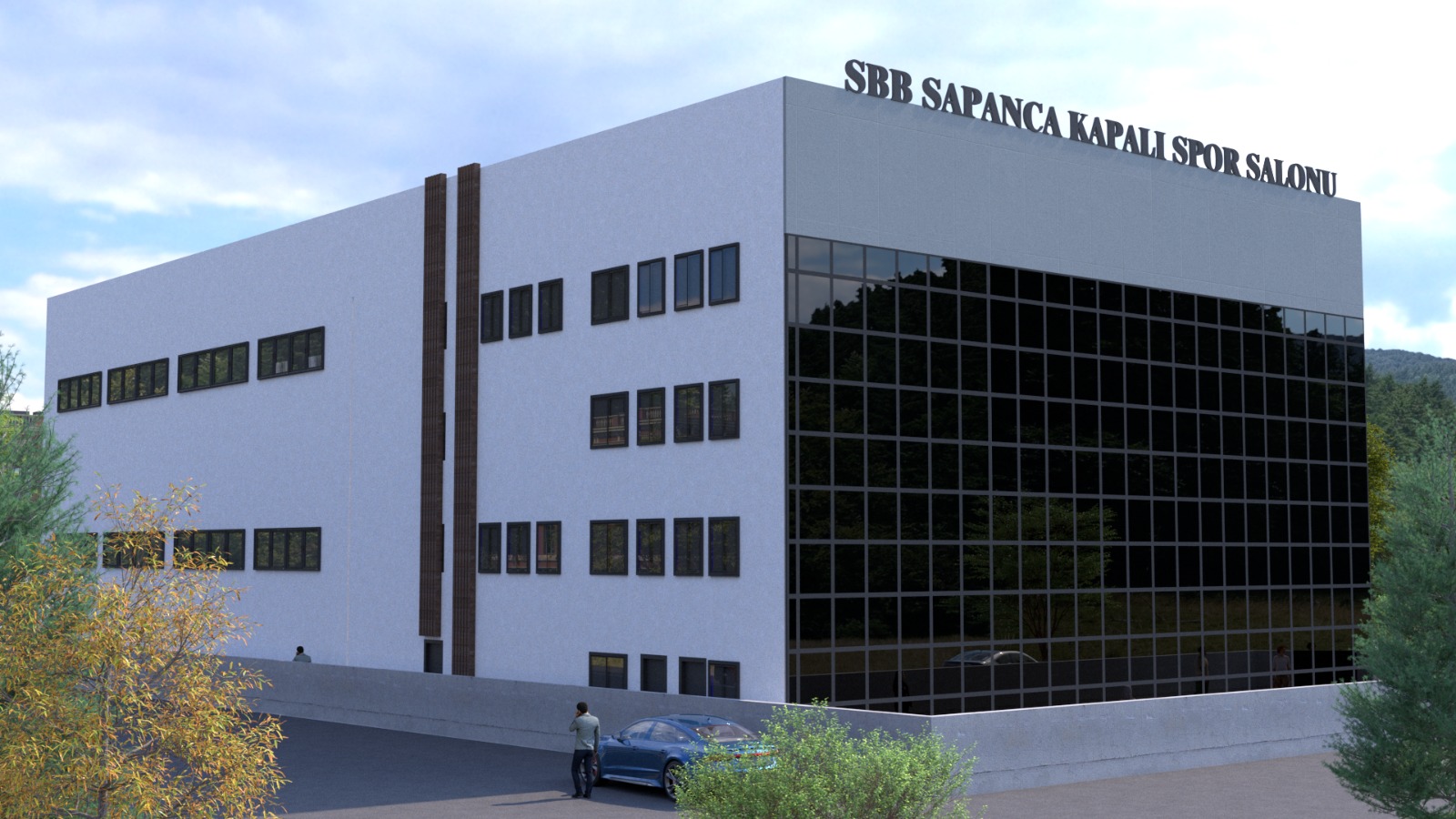 Gençlerin buluşma noktası olacak Sapanca Spor Salonu’nda çalışmalar başladı