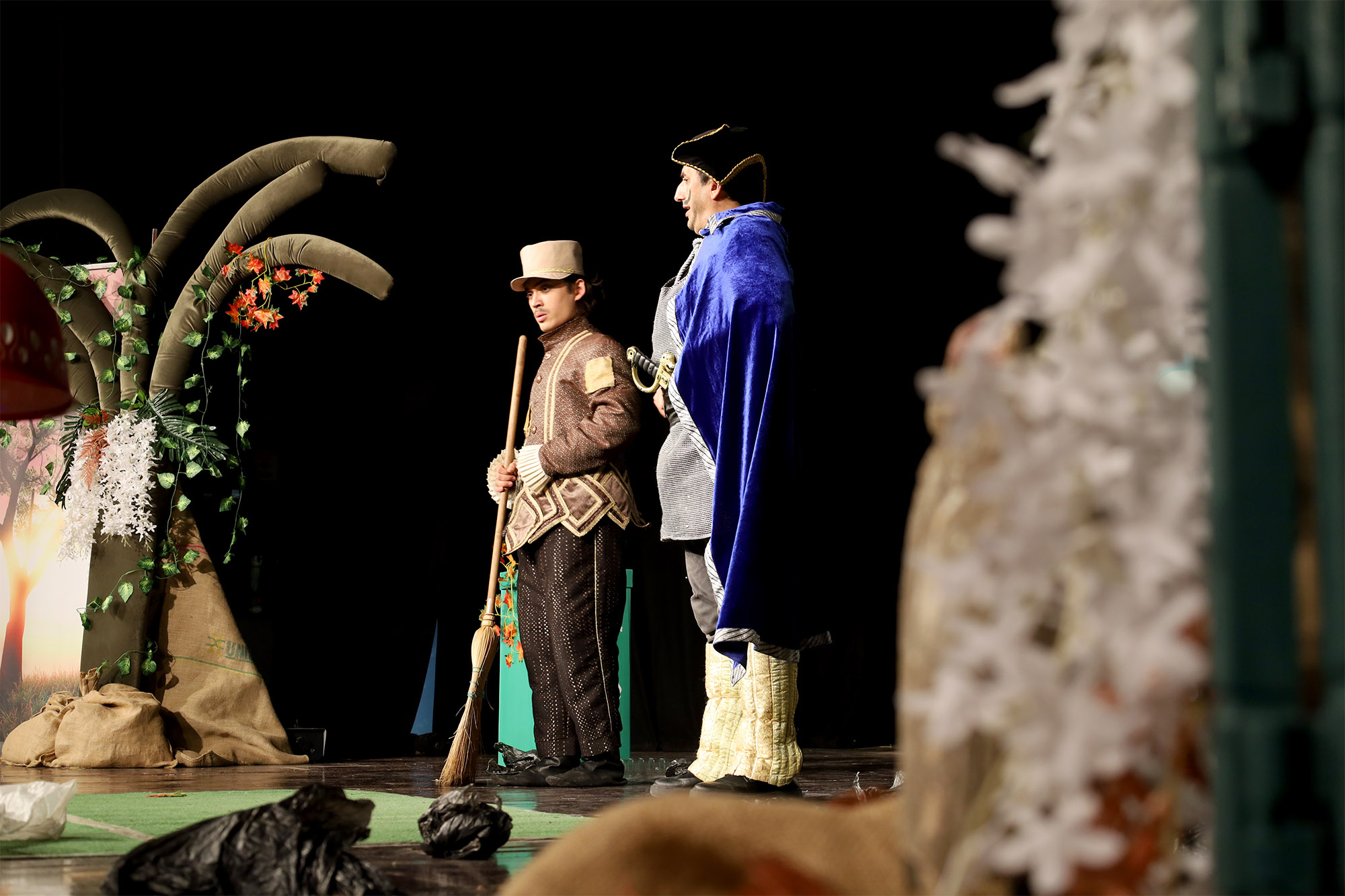 Minikler “Don Kişot” ile eğlenceye doydu