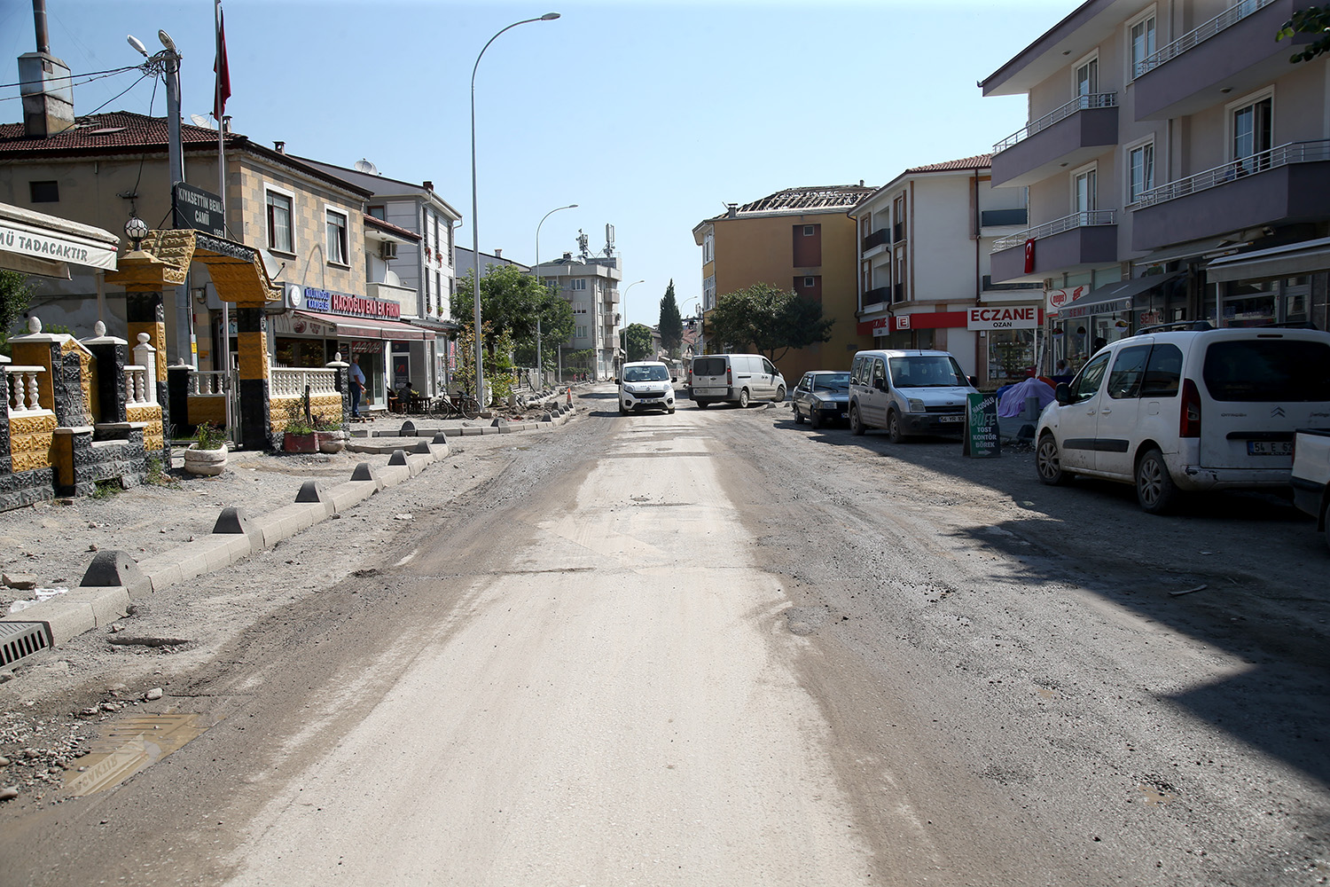 Hacıoğlu Mahallesi’nde altyapı tamam sıra üstyapıda