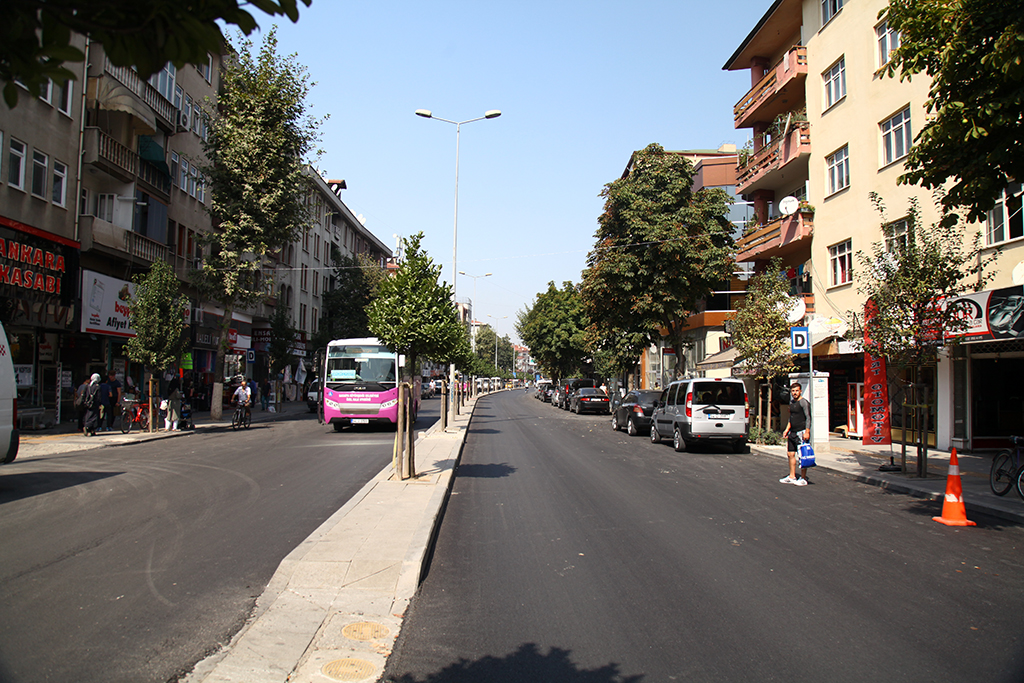 Sakarya Caddesi’nde dönüşüm tamamlandı