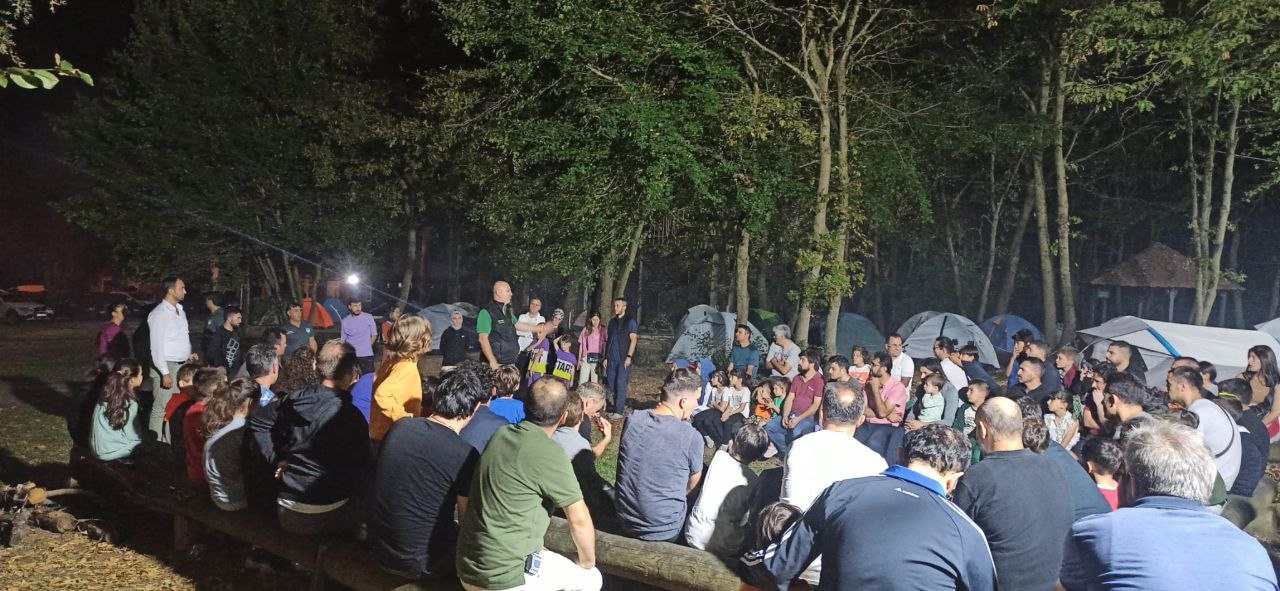 Macera Park’ta Baba-Çocuk kampı sona erdi