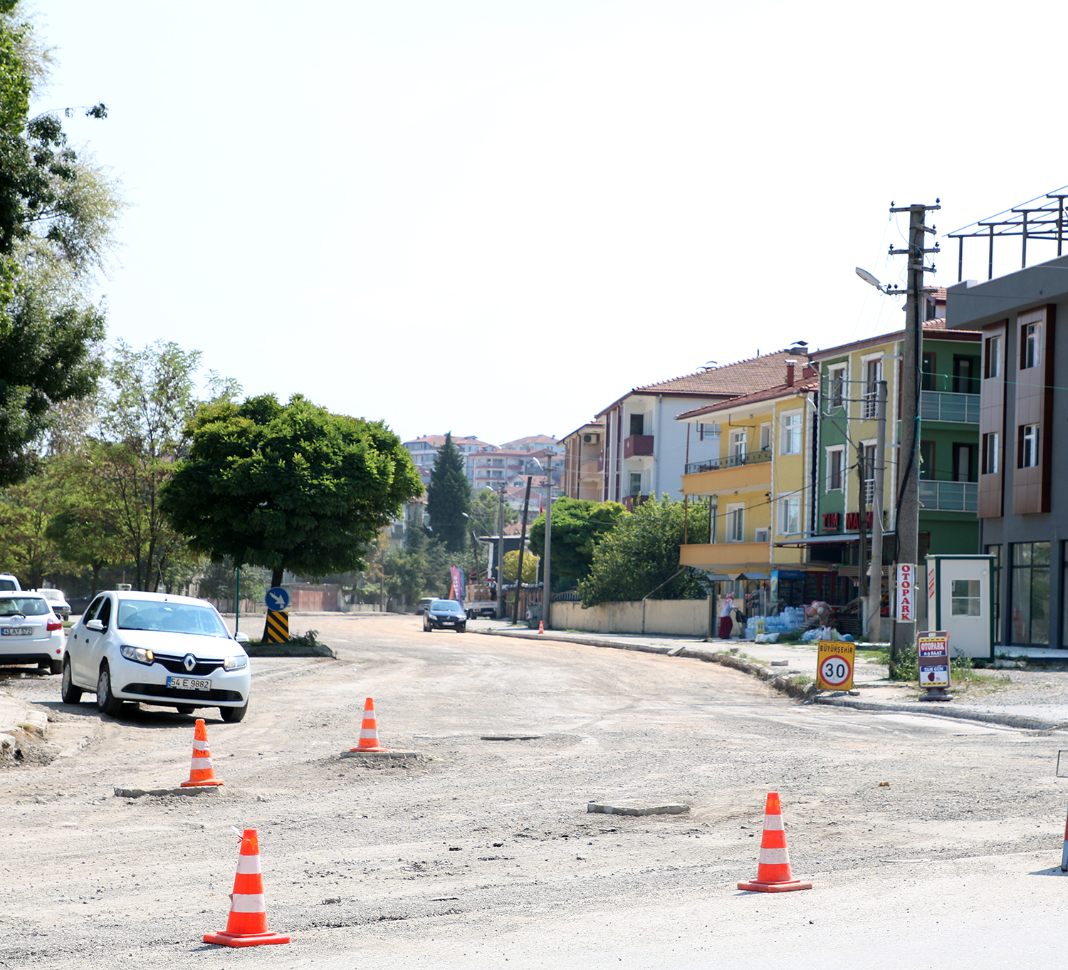 Erenler Bağlar Caddesi yenileniyor