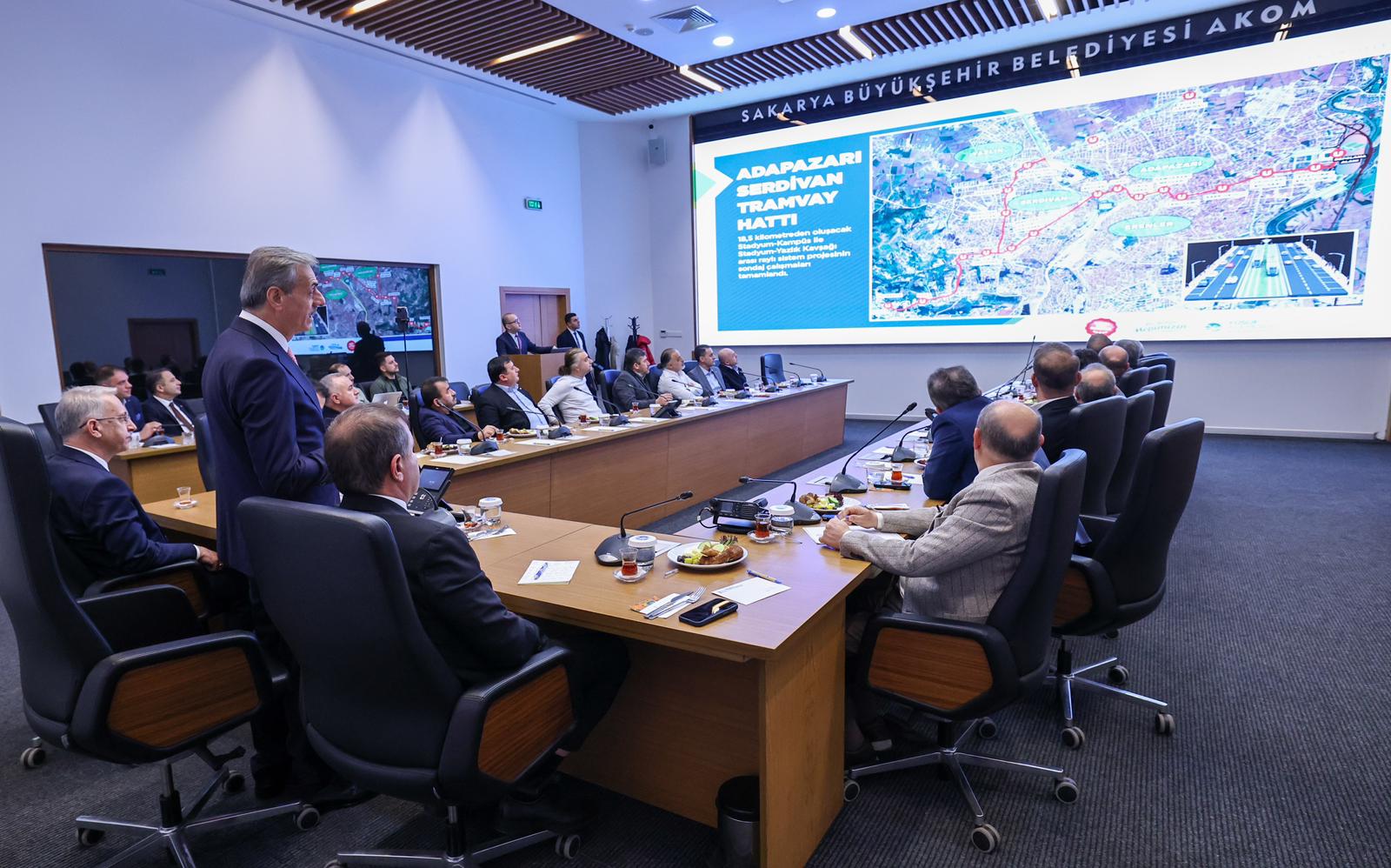 “Sakarya’nın dört bir yanına raylarla ulaşmak istiyoruz”