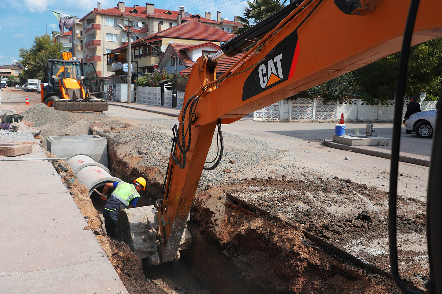 Dilmen ve Hacıoğlu Mahallesi'nin altyapısı geleceğe hazırlanıyor