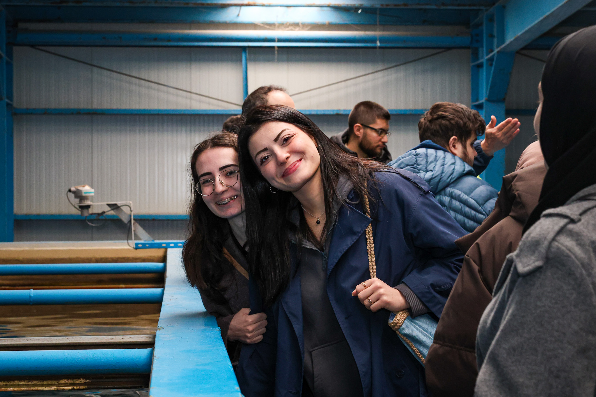 SASKİ’nin arıtma tesisleri öğrencilerin derslerine konu olmaya devam ediyor