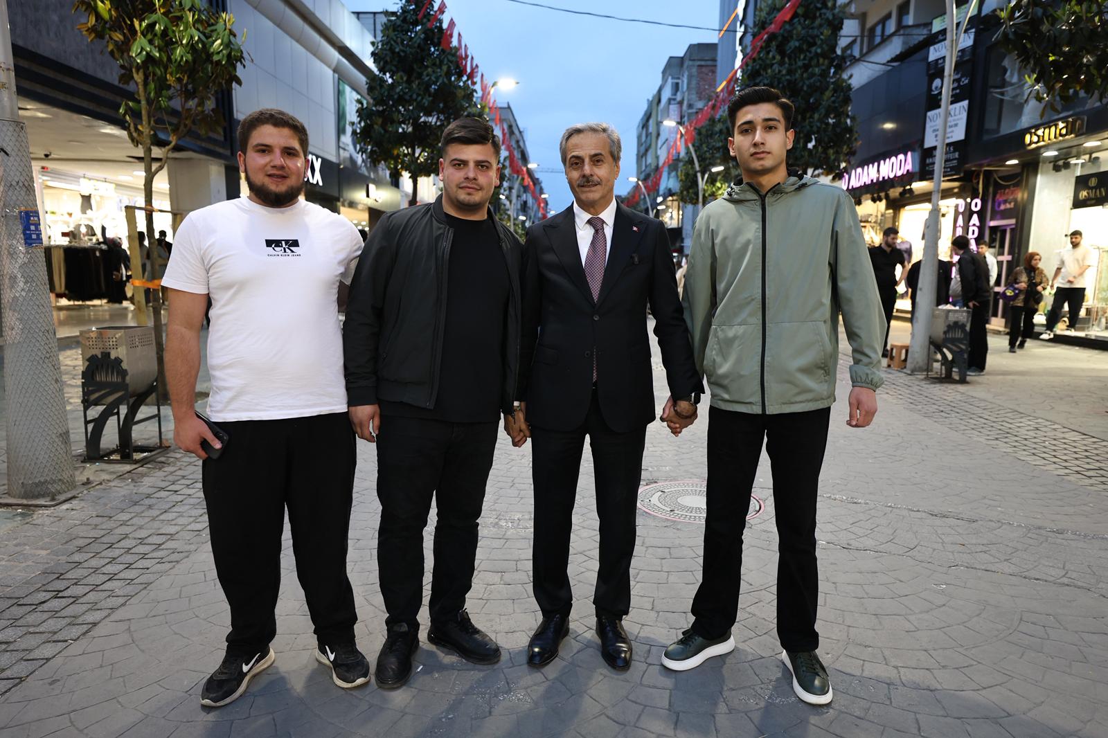 “Her zaman sahada, vatandaşlarımızın yanındayız”