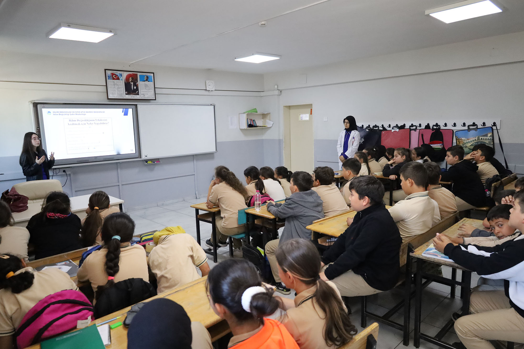 Terminal GES hizmet binalarına elektrik üretiyor