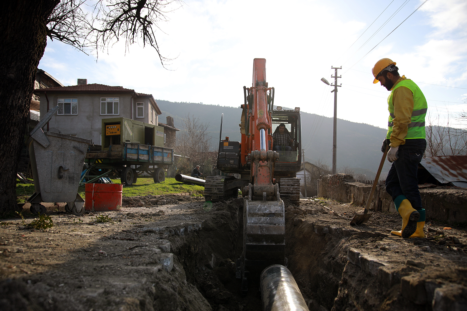 Dev projenin Taraklı etabında çalışmalar tamam