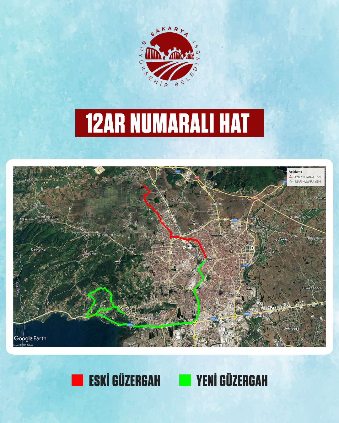 Büyükşehir Belediyesi toplu taşımadaki yeni hatları duyurdu: 10 farklı hatta güzergâh ve sefer saati güncellemesi