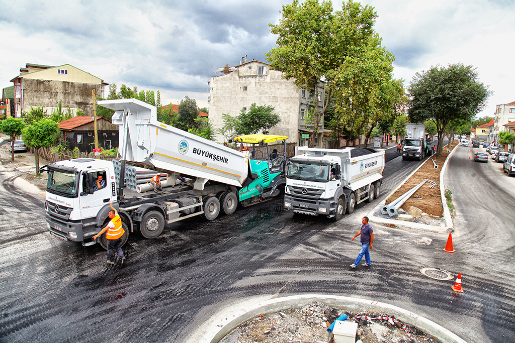 İnönü Caddesi’nde Son Aşama