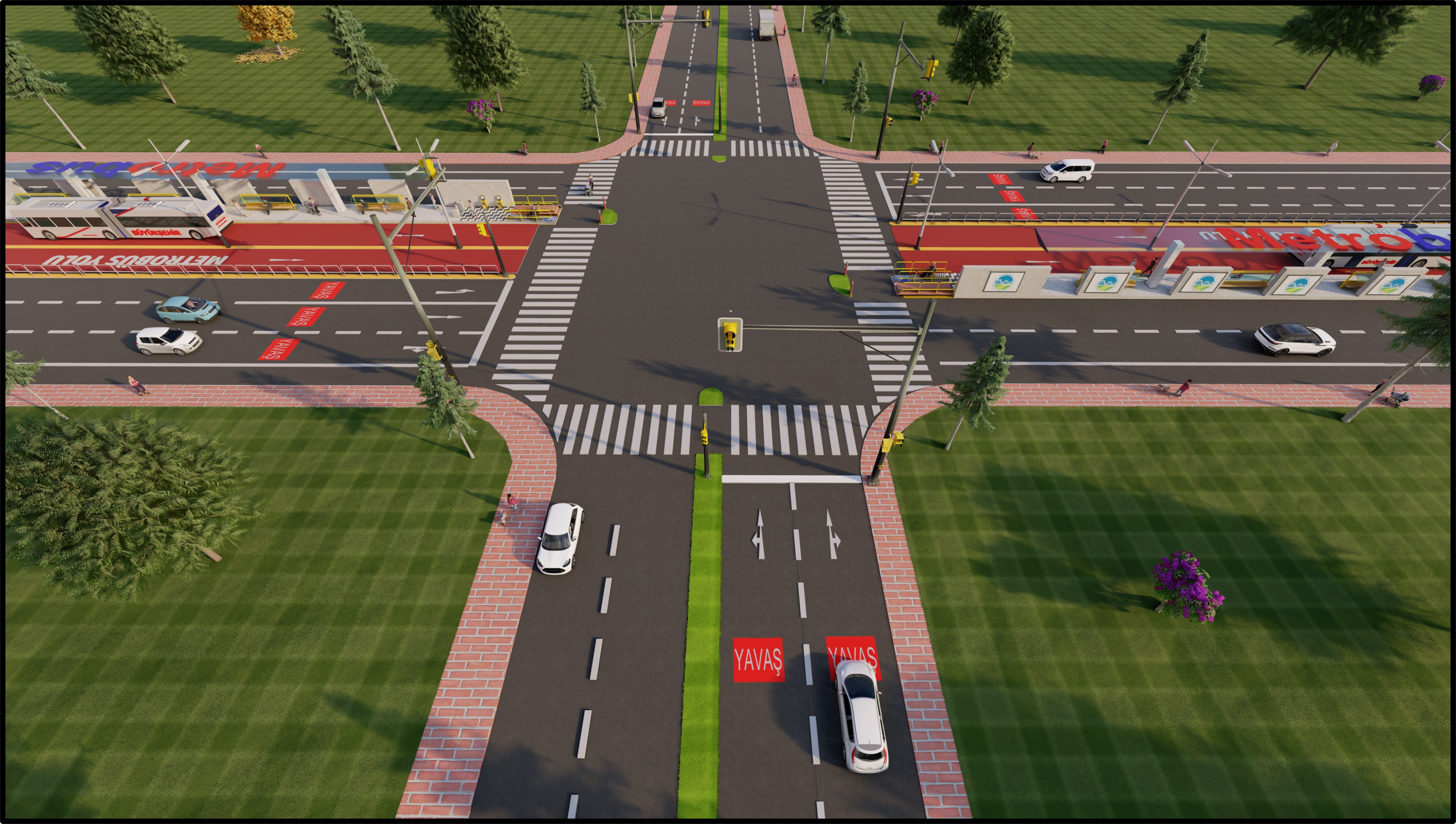 1 milyar TL’lik tarihi projede ilk kazma vuruldu: Yenikent’e cazibe katacak metrobüsler yakında yollarda