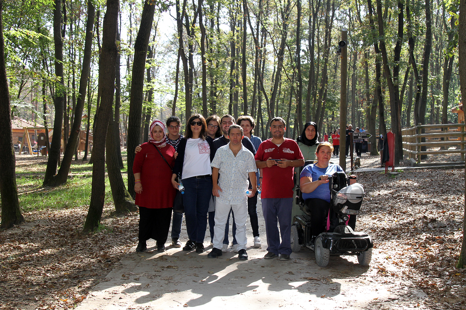 Engelsiz yürekler ve aileleri Ormanya’yı gezdi