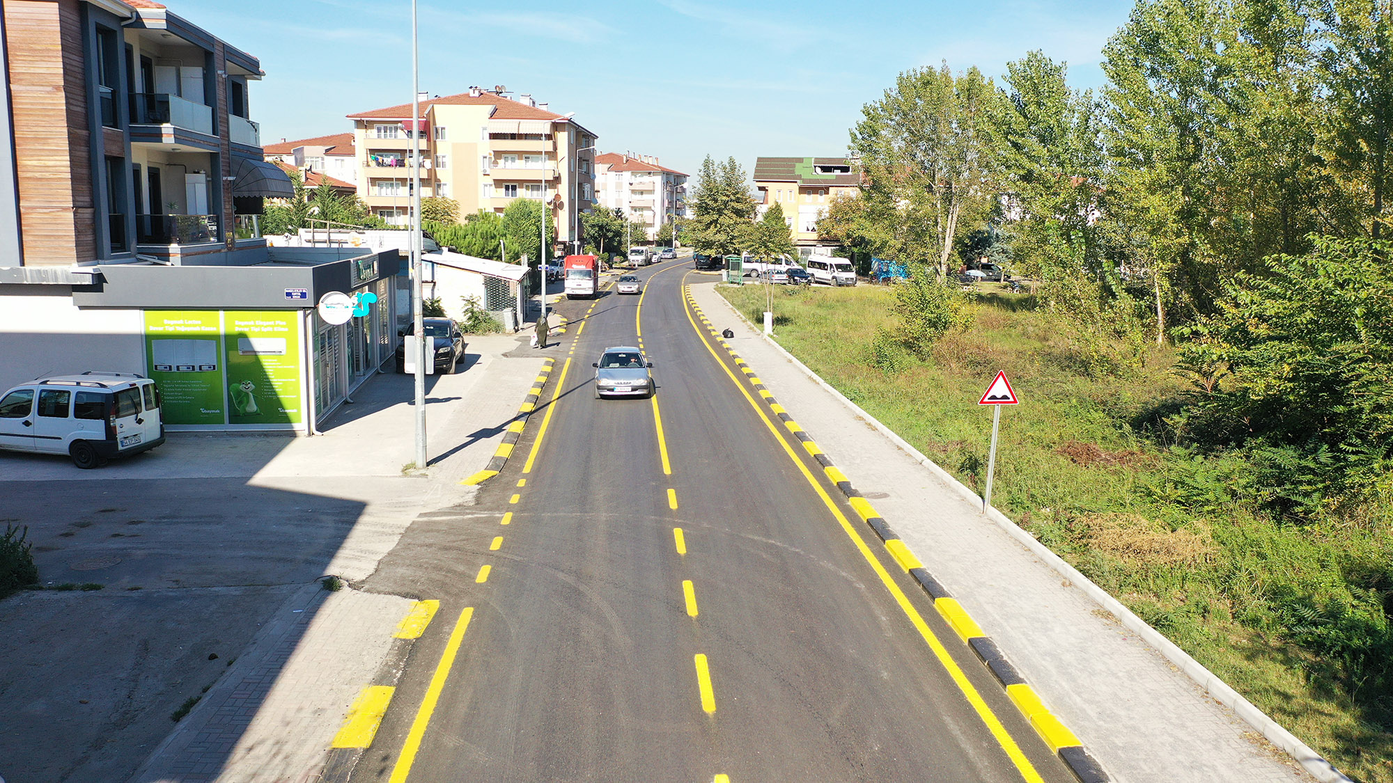 Büyükşehir Kirişhane'yi tablo gibi işledi