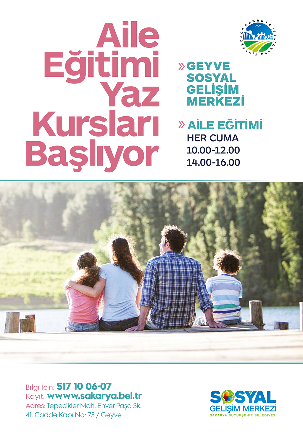 Aile eğitimi yaz kursları başlıyor