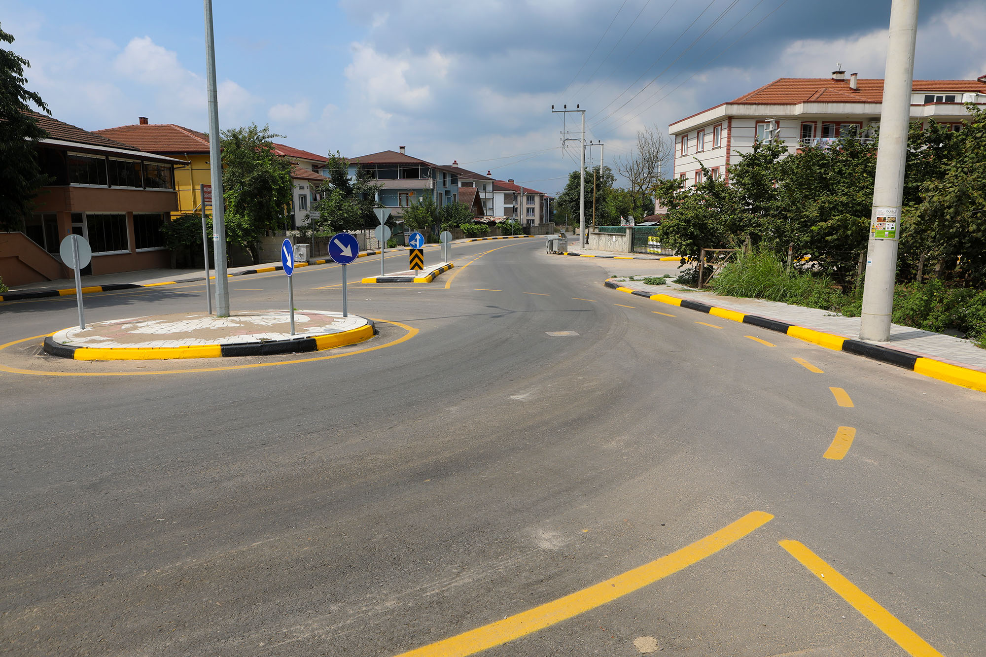 Hendek’in ulaşımı yeni renkleriyle artık daha güvenli