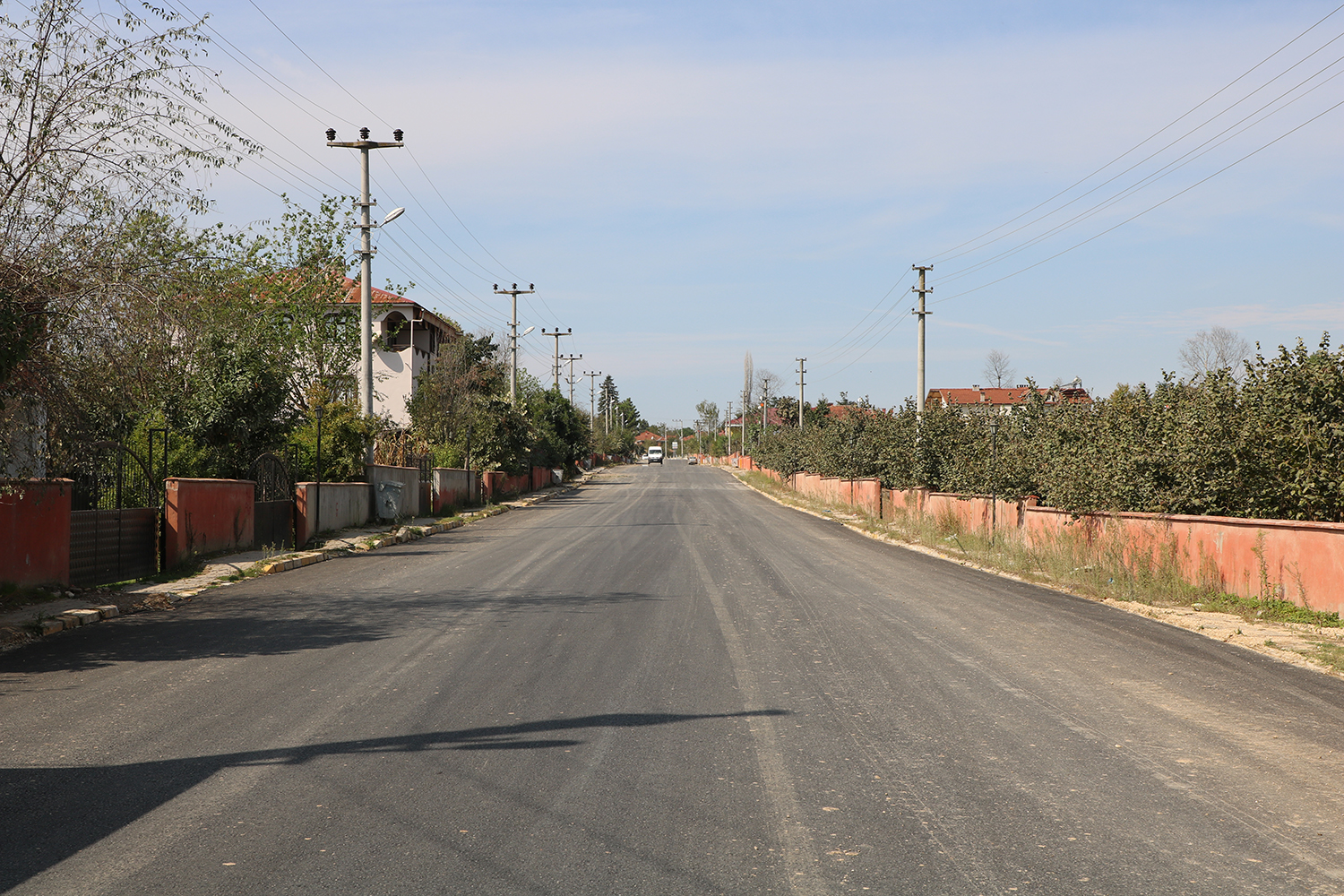 Küçücek’te yollar yeni yüzüne kavuştu