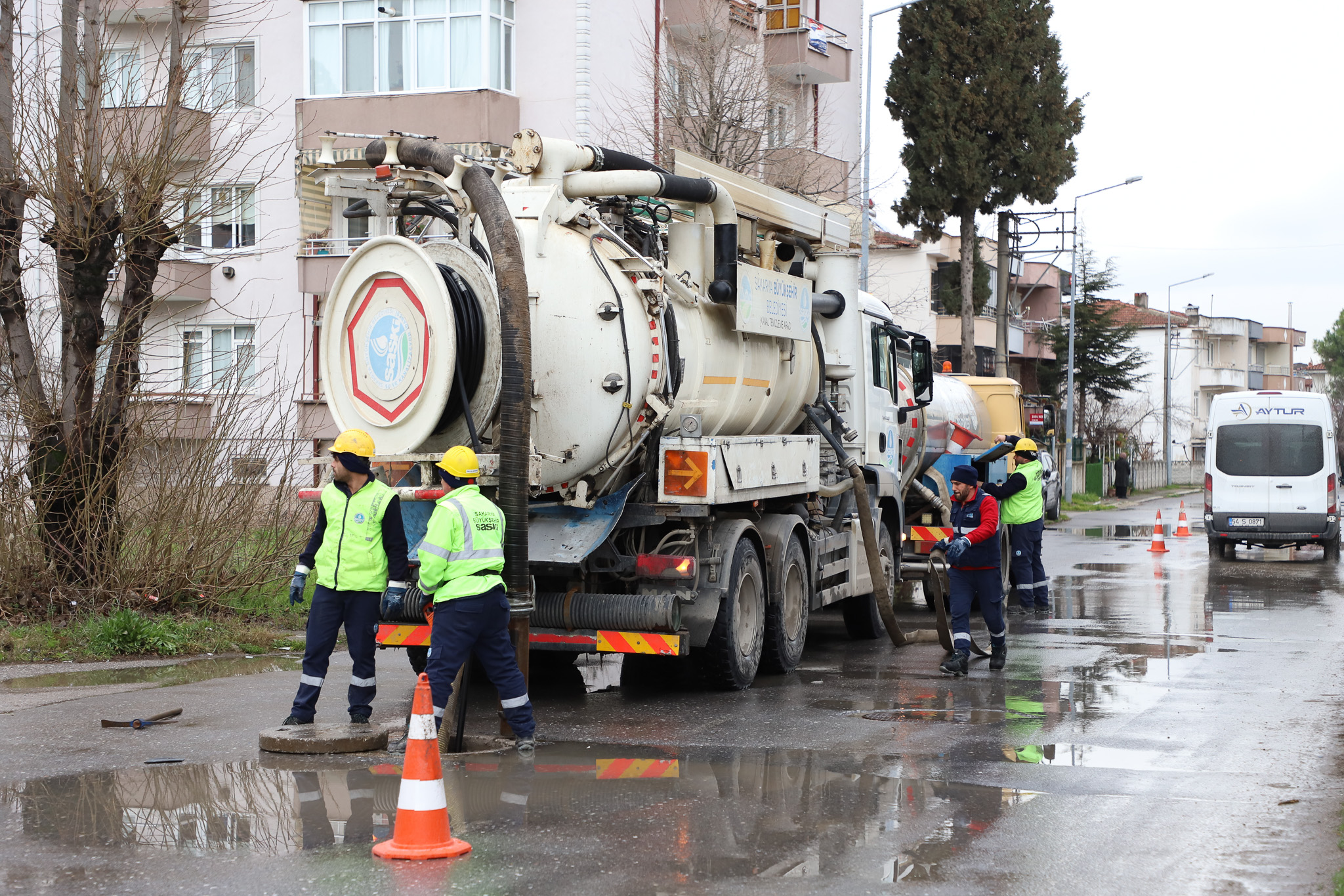 SASKİ’den yoğun bayram mesaisi: 3 günde 800 noktaya müdahale 