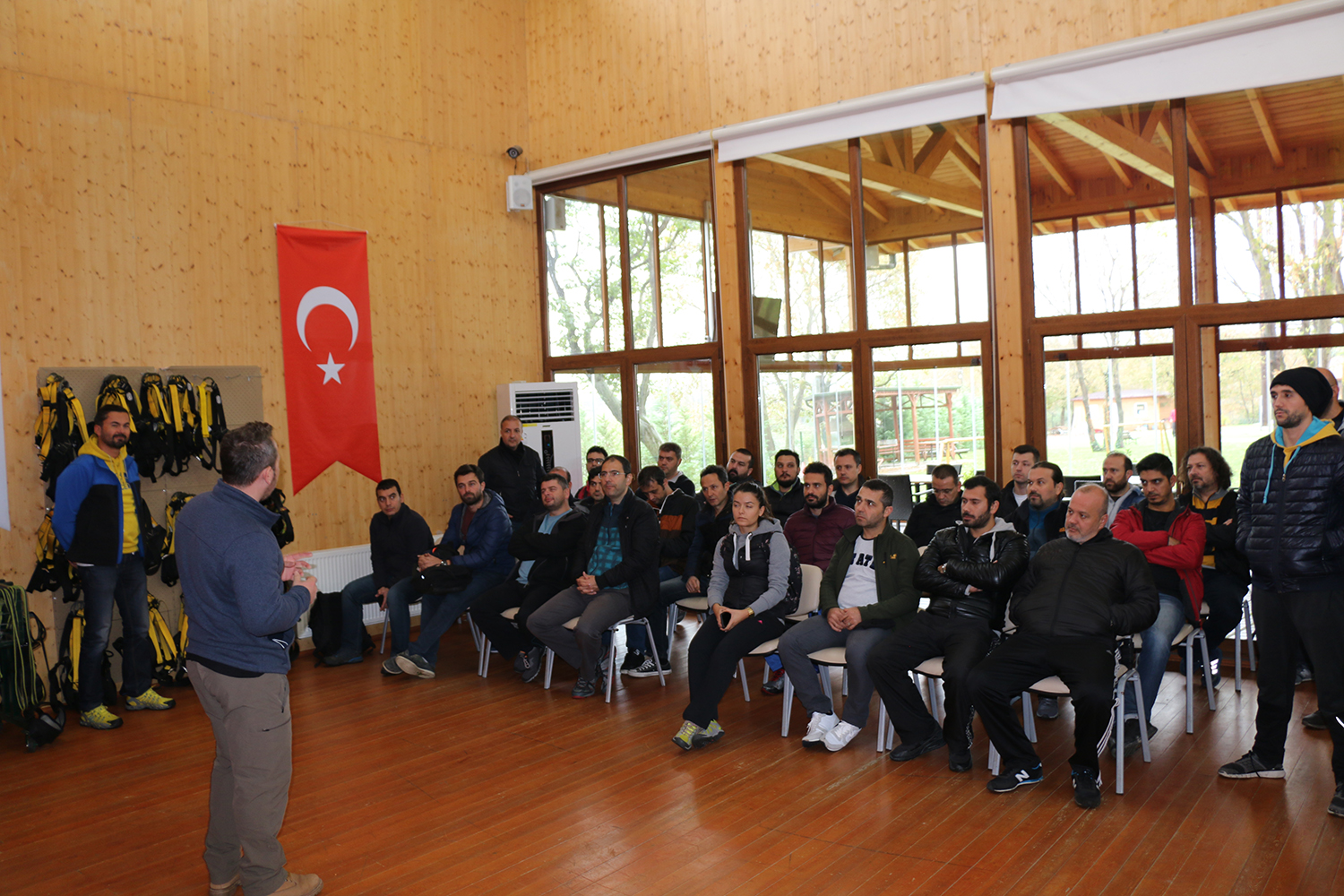 Macera Park’ta iş hayatının stresini attılar