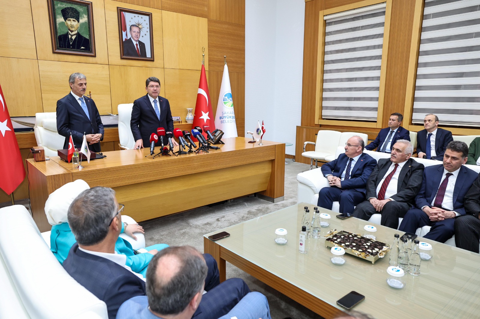 Adalet Bakanı Tunç Büyükşehir’de: “Türkiye Yüzyılı Sakarya için yükselişin nişanesi olacak”