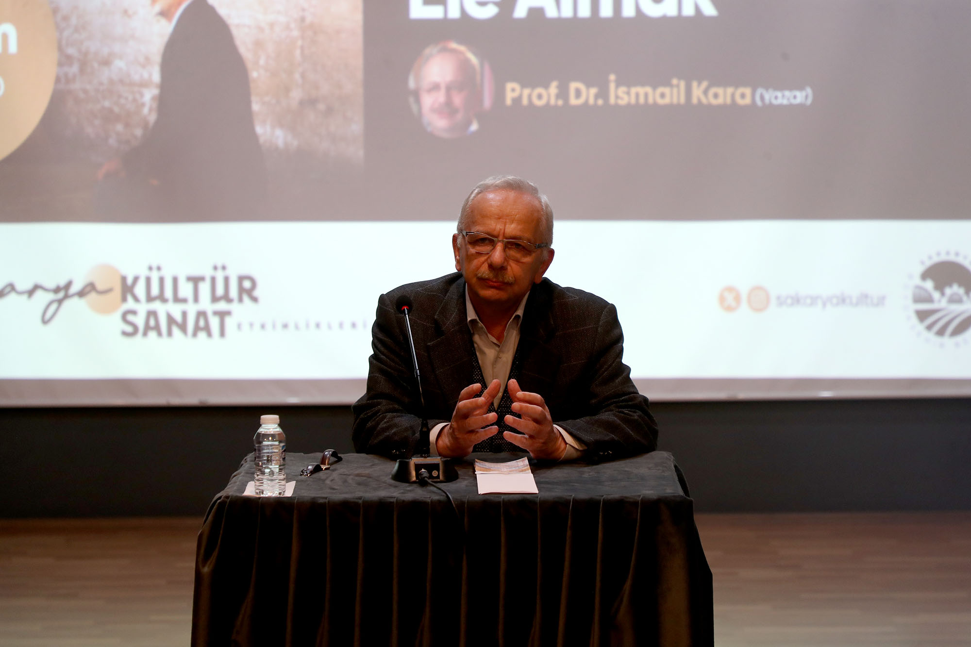 Etkinliklerin konuğu Prof. Dr. İsmail Kara oldu