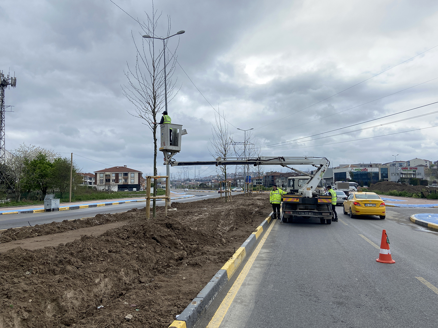 Büyükşehir’den Şehit İlhan Aras’ta ilkbahar dokunuşu