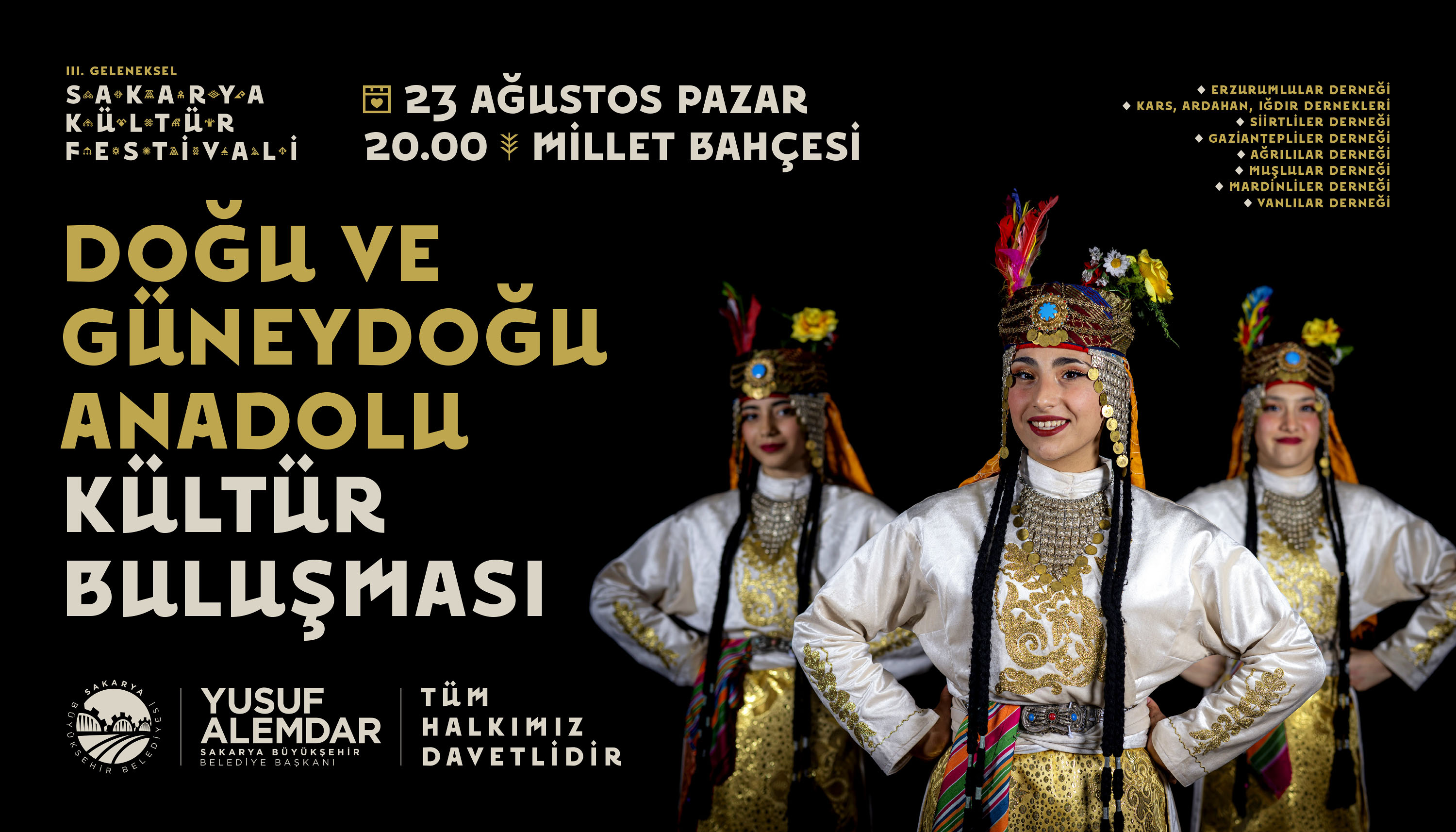 Gelenek bozulmadı, takvim paylaşıldı: Sakarya’da 7 gün sürecek kültür şöleni başlıyor
