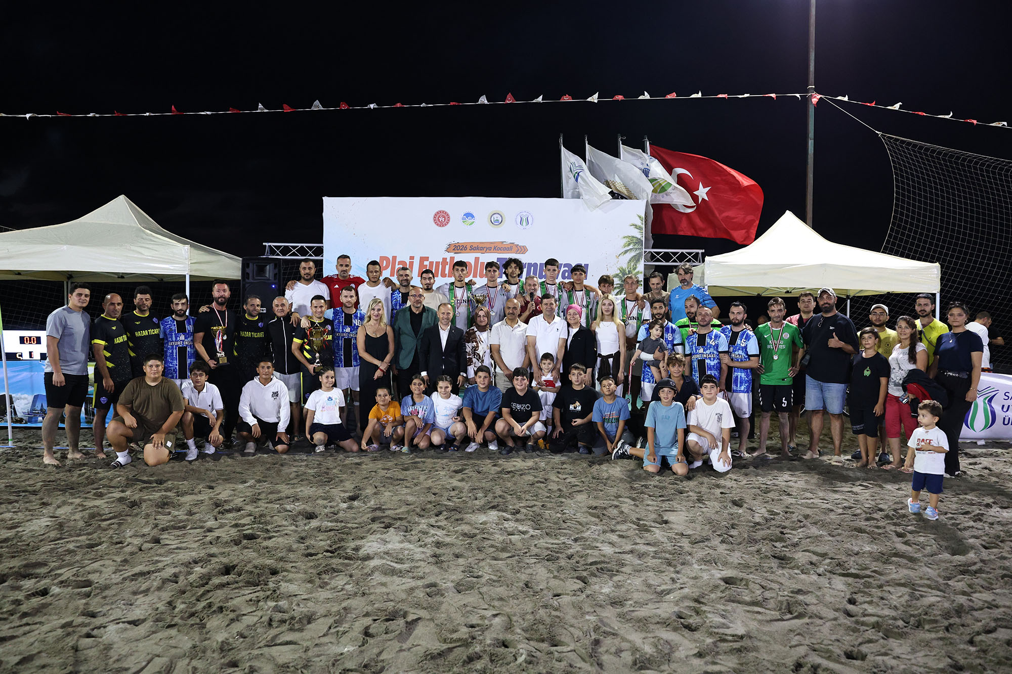 Kocaali Sahili’nde futbol şöleni kupayla noktalandı