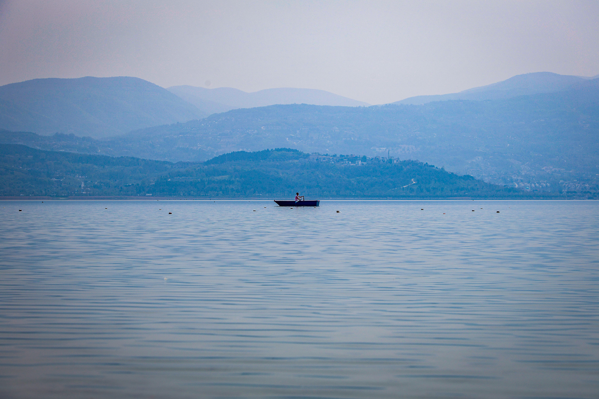 Sapanca Gölü’nün seviyesi geçen yılın 11 santimetre üzerinde