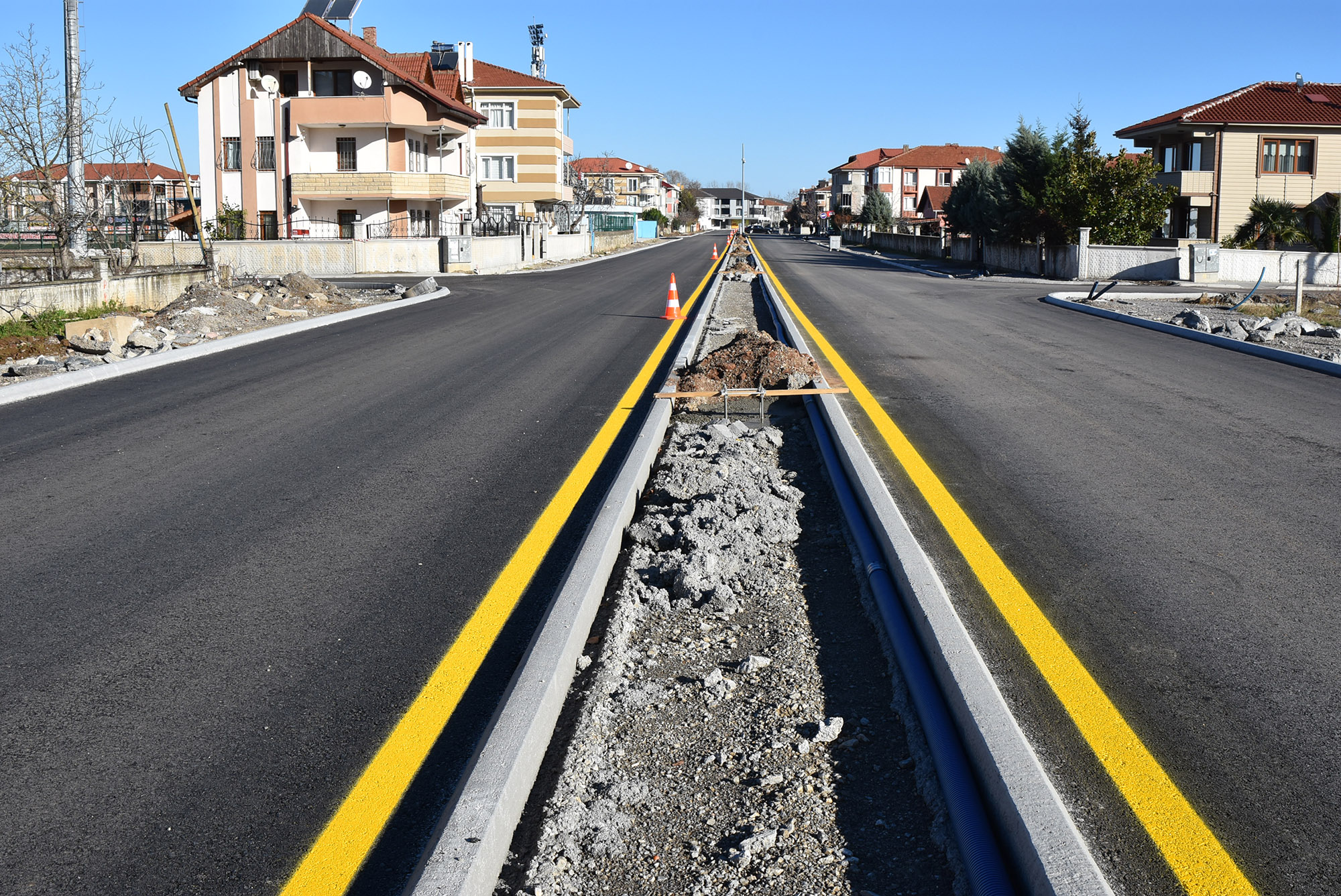 Büyükşehir şehrin kuzeyine estetik kattı