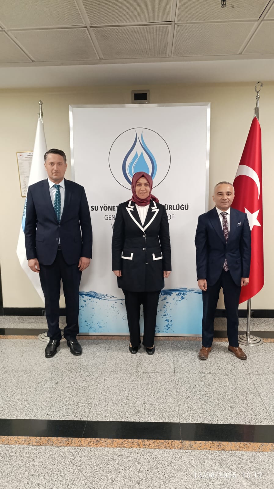 “Devletimizin ilgili tüm kurumları bir damla suyun israf olmaması için seferber olmuş durumda”