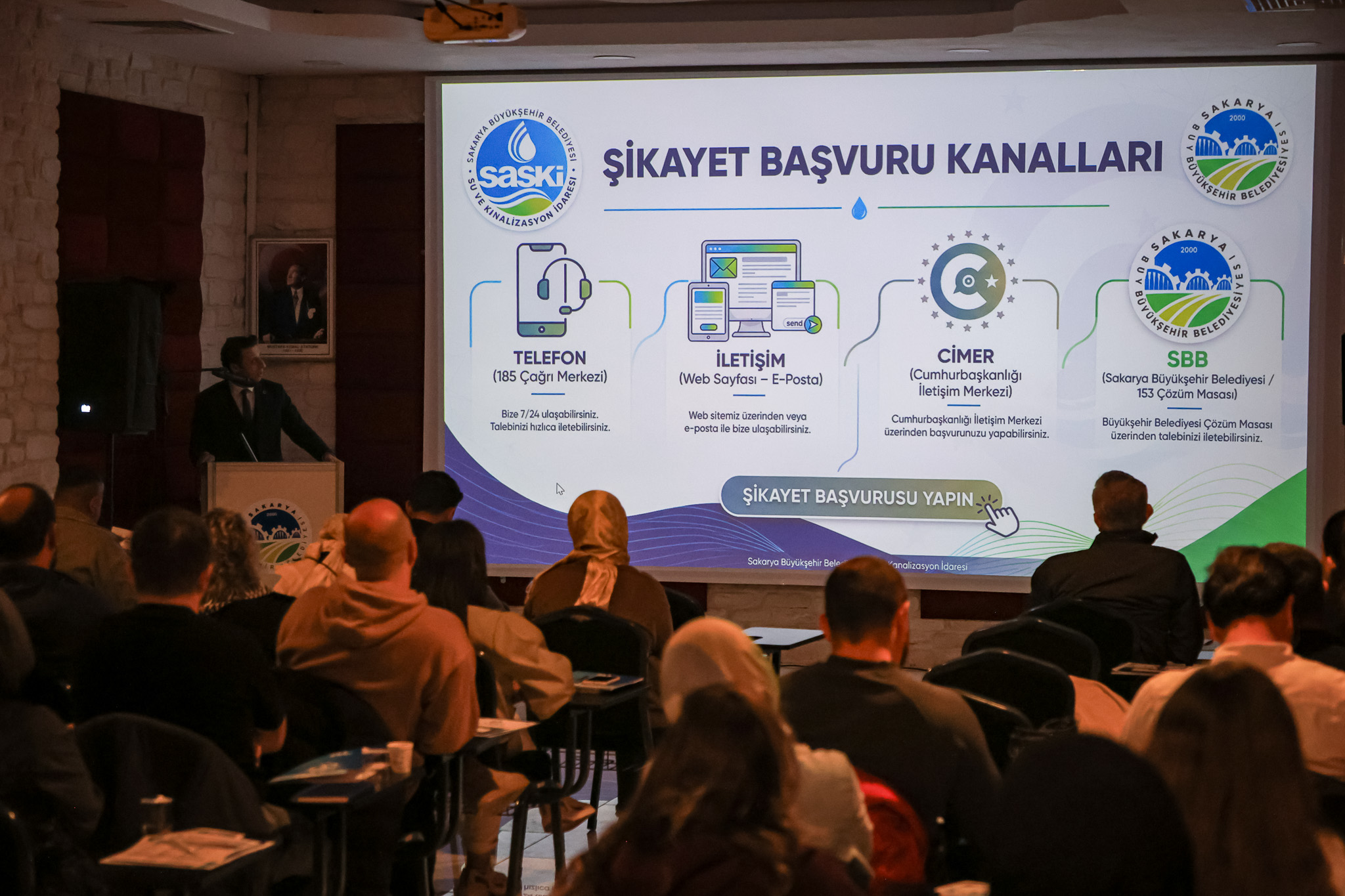 SASKİ’den çözüm odaklı hizmet anlayışını güçlendirecek eğitim