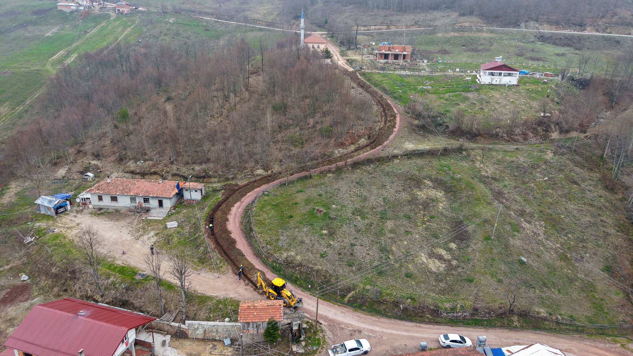 Kamışlı’da kaliteli hizmetin ikinci fazında 5 bin metrelik içme suyu hattı yenileniyor