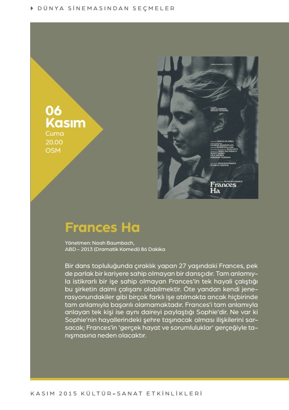 Kasım’da Etkinlikler Bir Başka